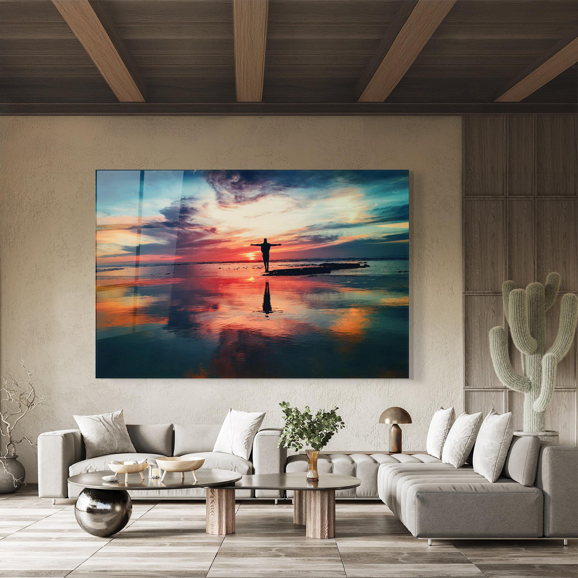 Glasbild Freedom Feeling mockup 8