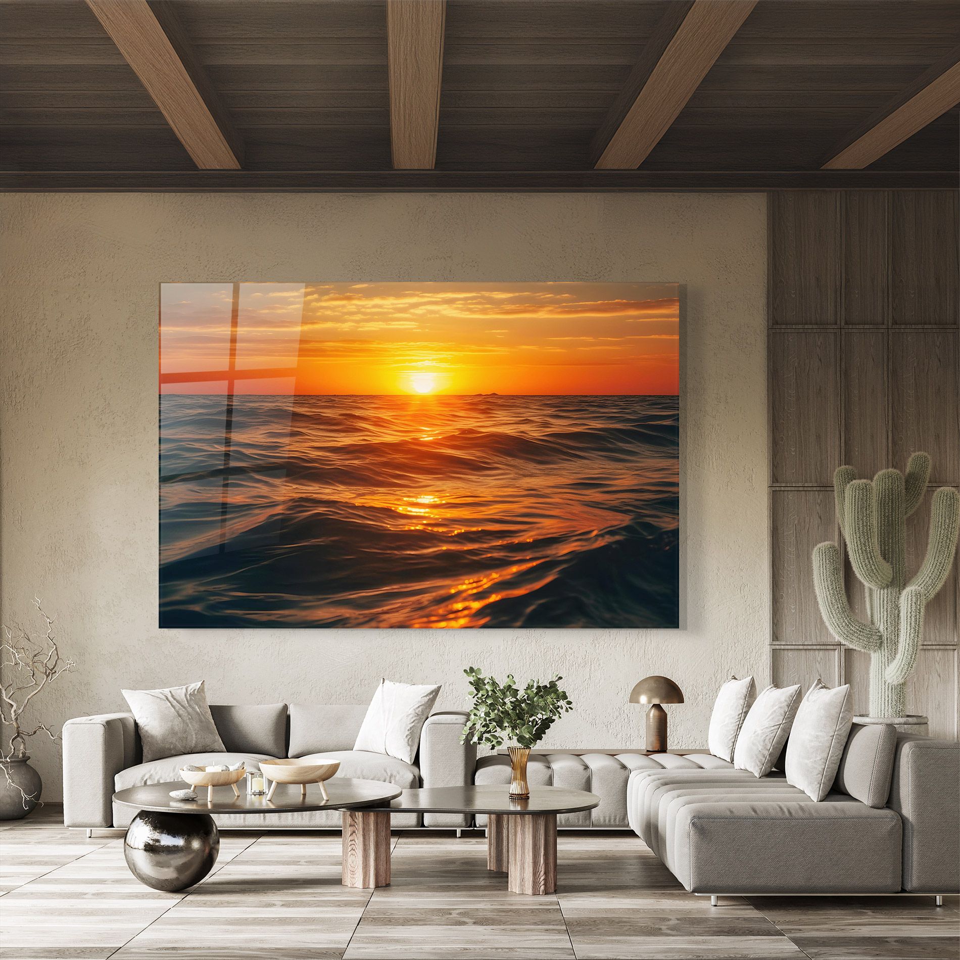 Waves During Sunset mockup 8