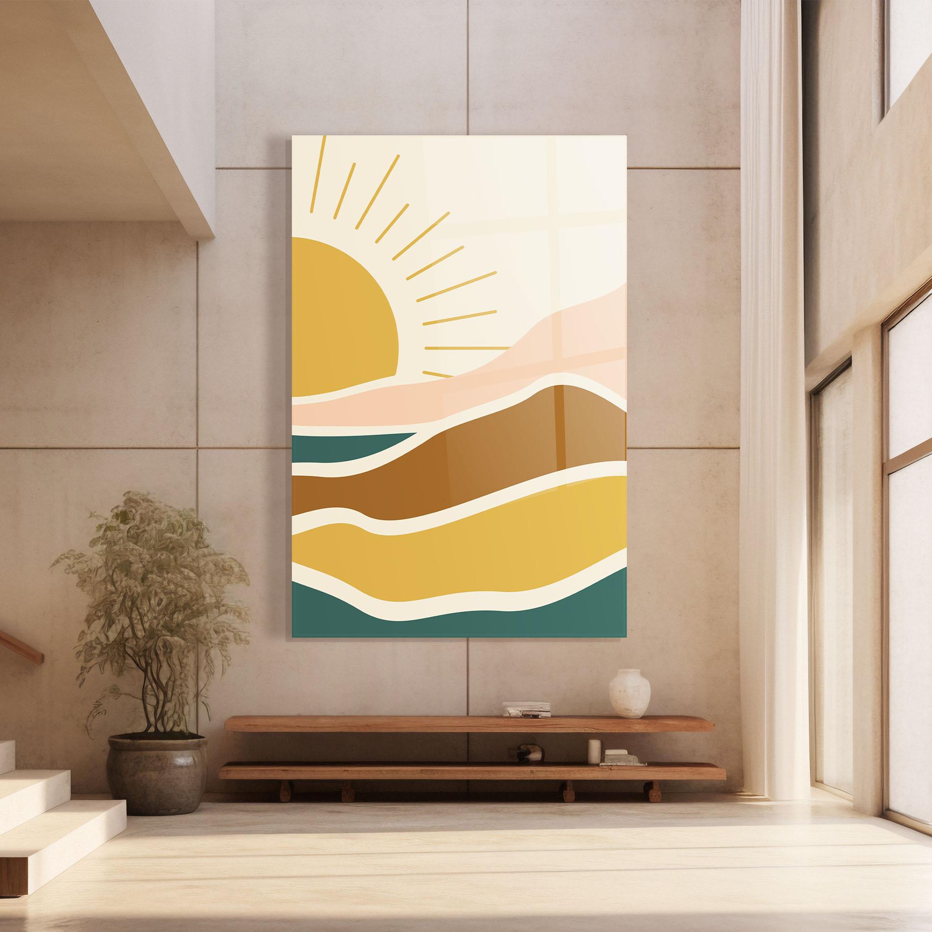 Glasbild Sunset Connection 02 mockup 8