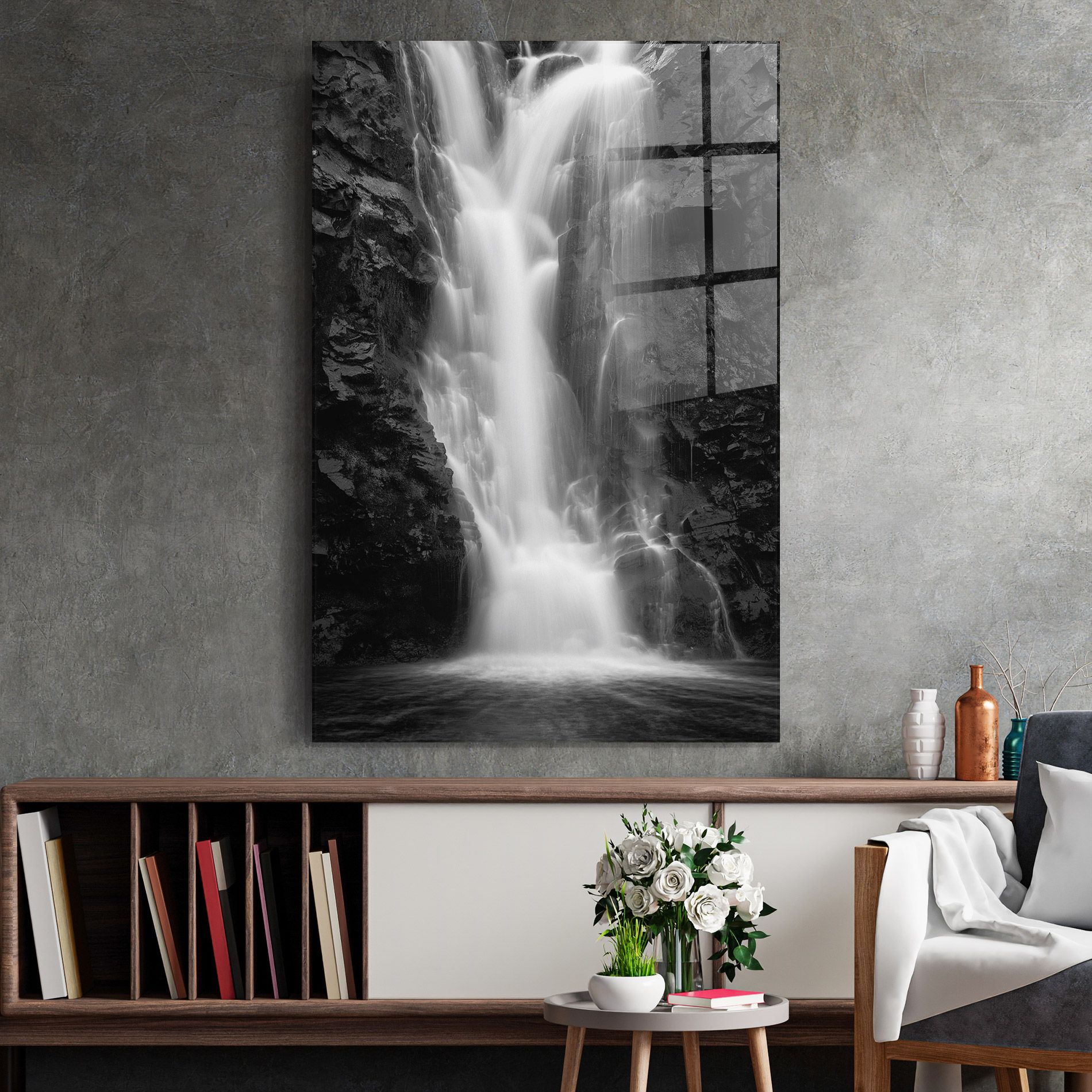 Black Rock Waterfall View mockup 2