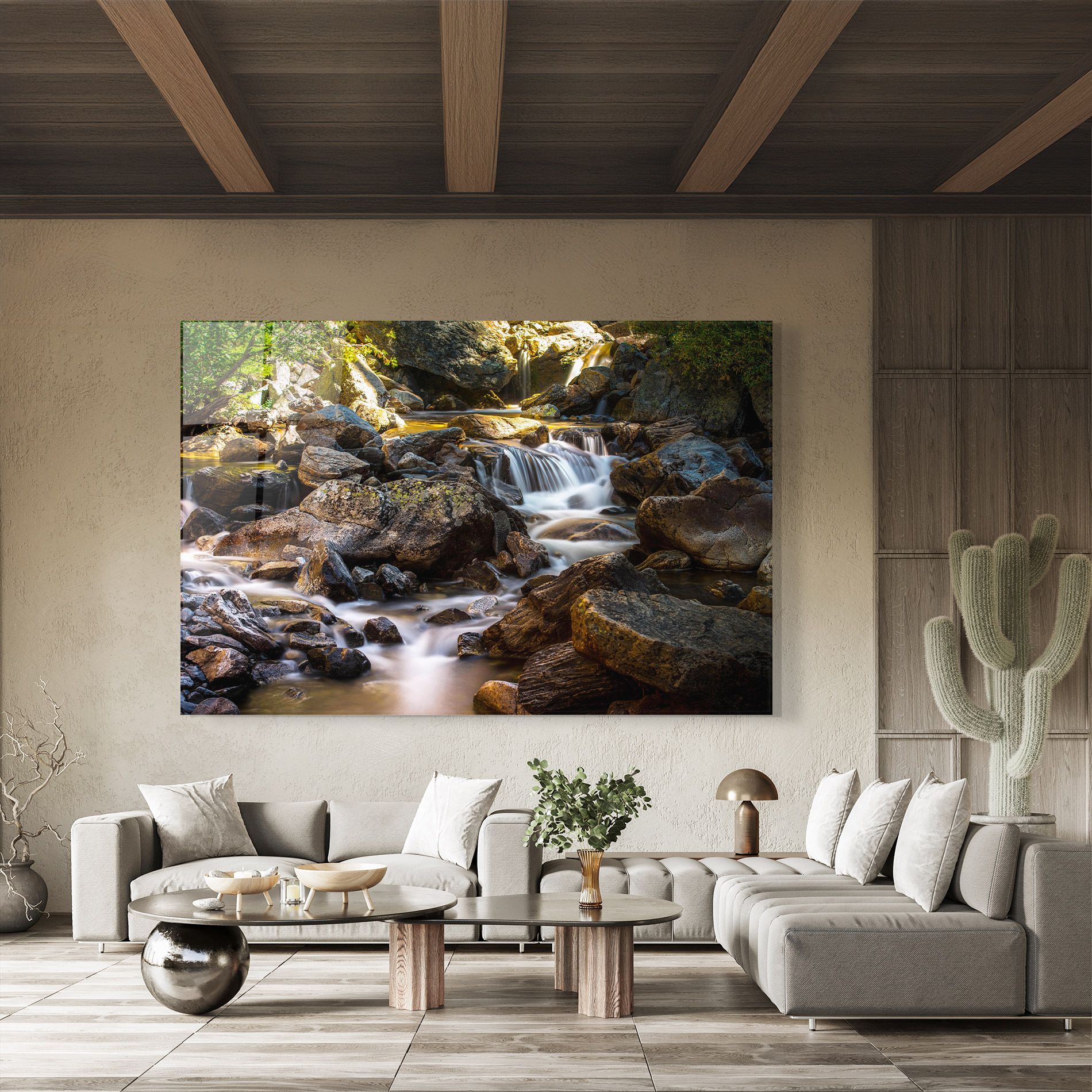 Nature Rocks Waterfall mockup 8