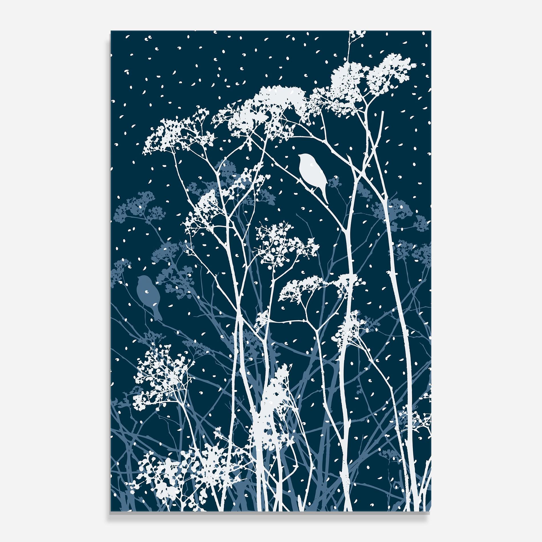 Glasbild Meadow Flowers mockup 0