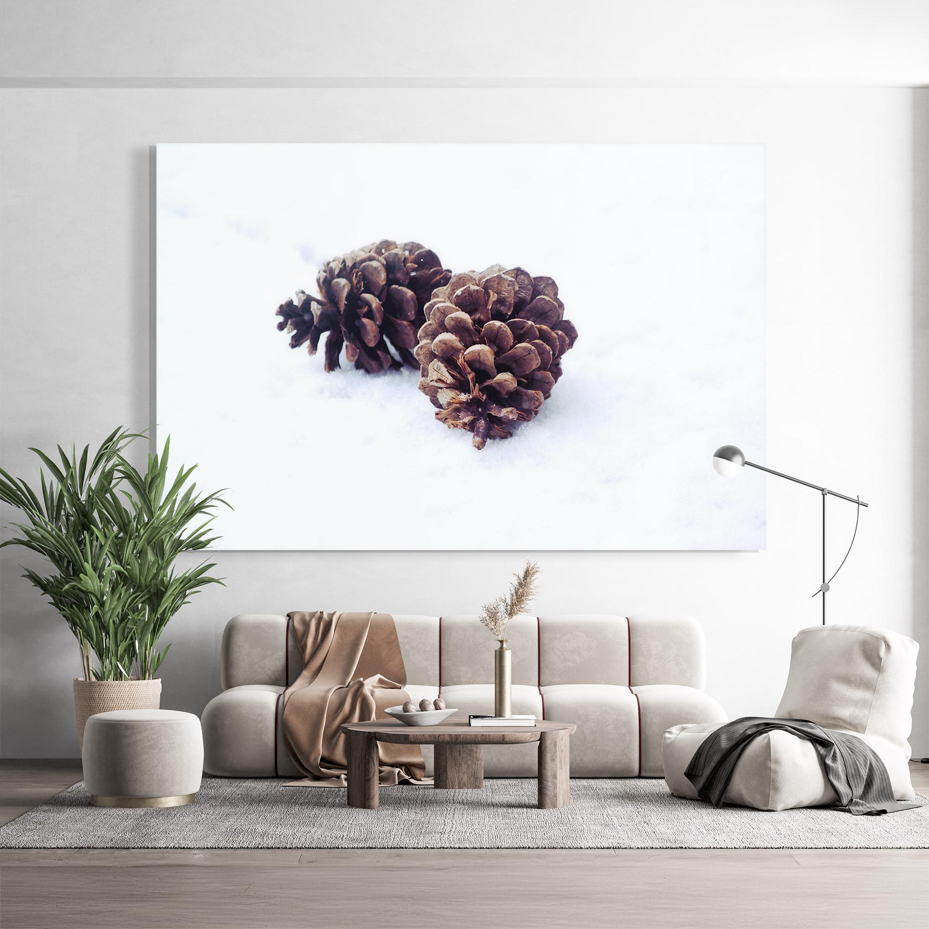 Glasbild Snow Cones mockup 9