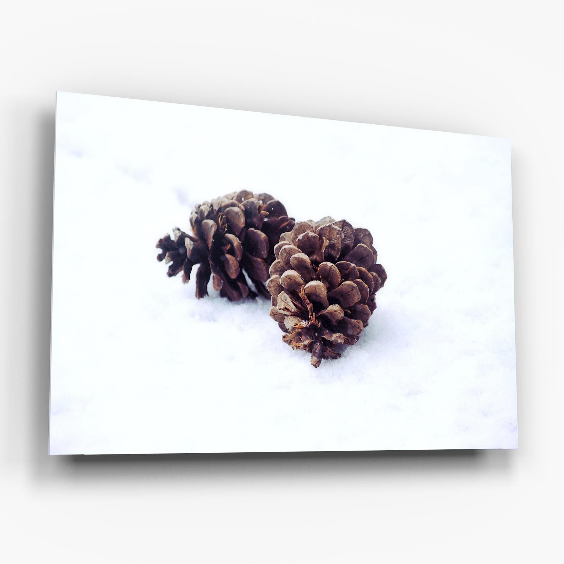 Glasbild Snow Cones mockup 6