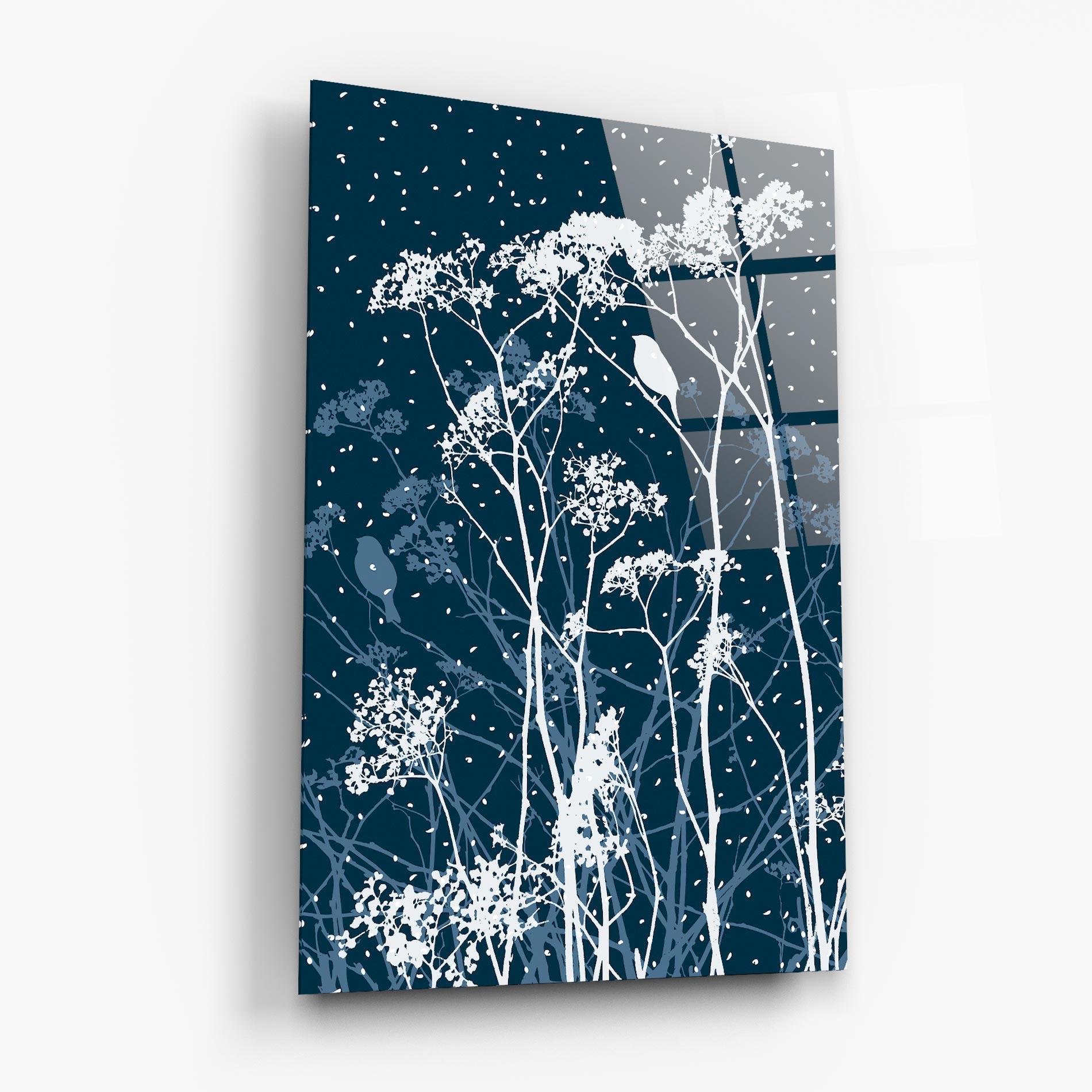 Glasbild Meadow Flowers mockup 6