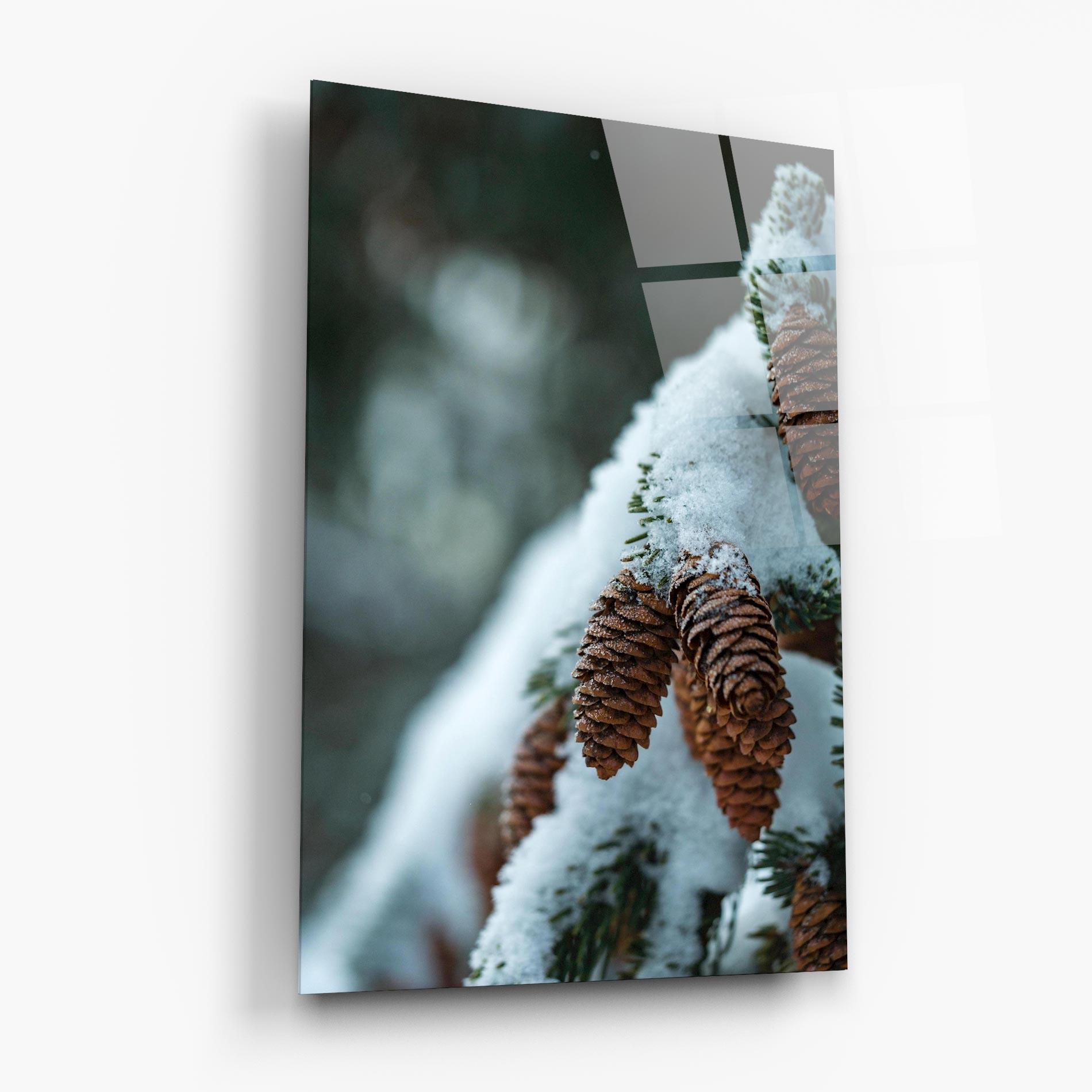 Glasbild Pretty Snow Cones mockup 6