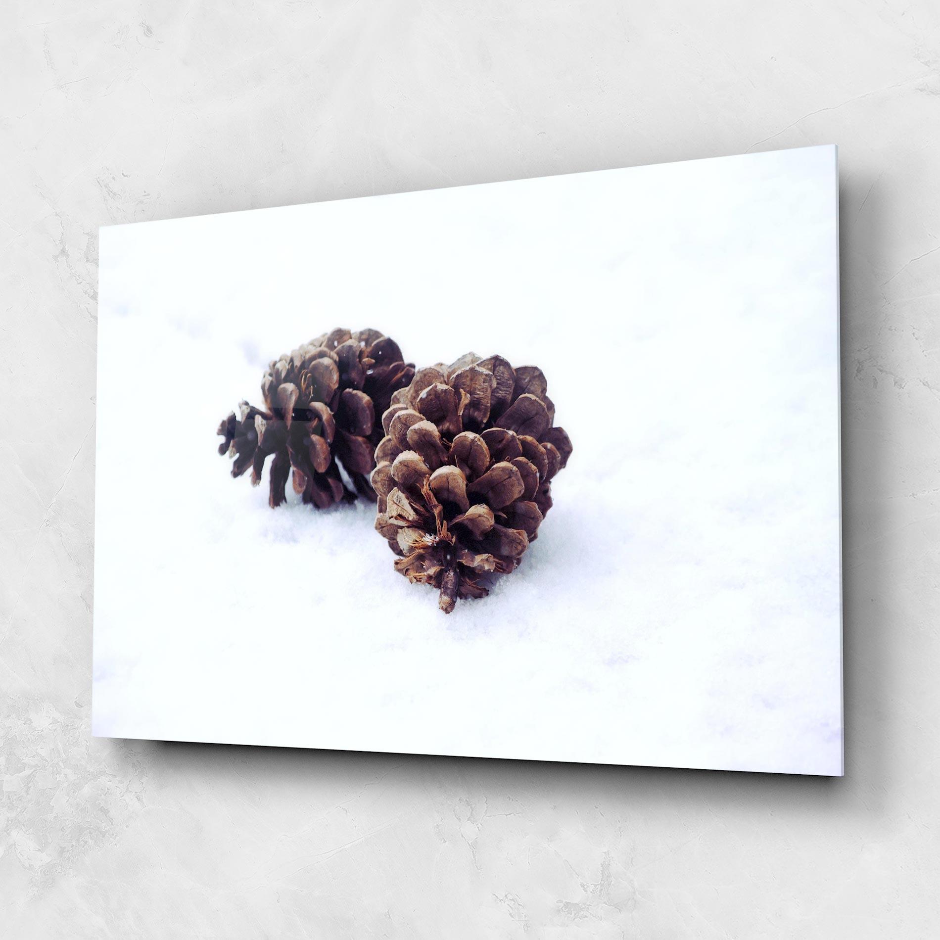 Glasbild Snow Cones mockup 1