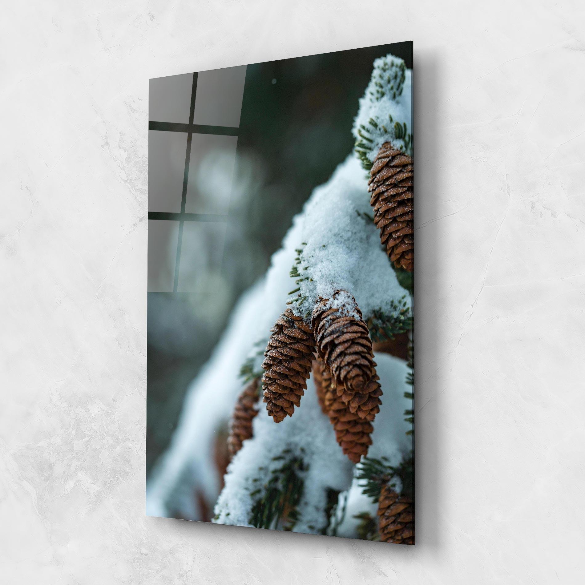 Glasbild Pretty Snow Cones mockup 1