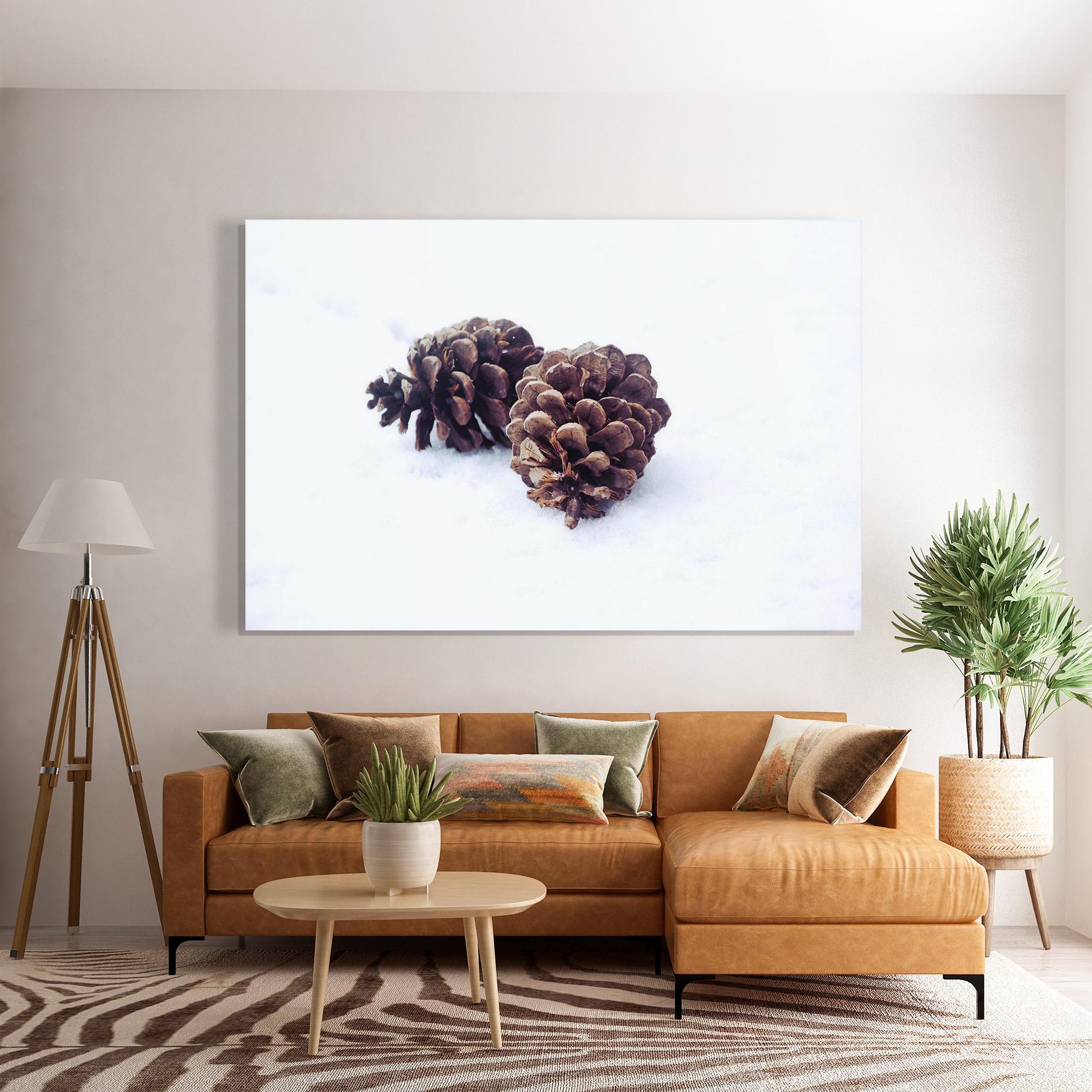 Glasbild Snow Cones mockup 7