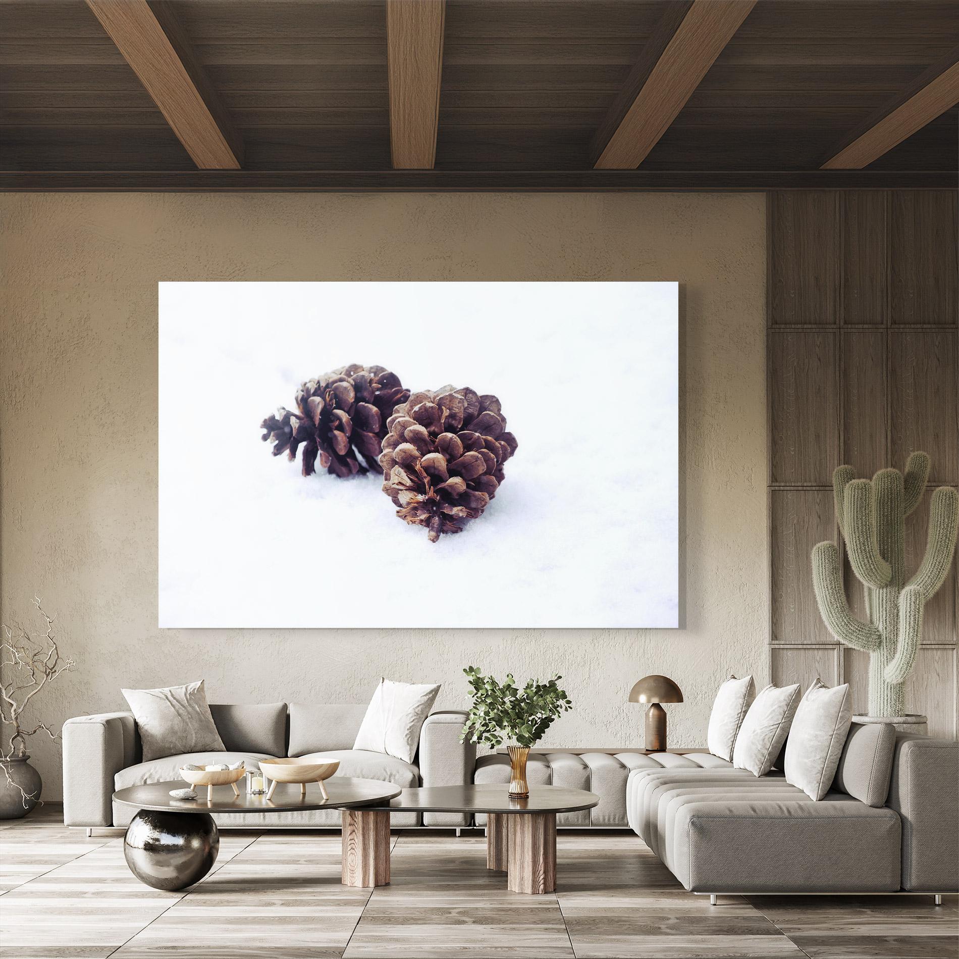 Glasbild Snow Cones mockup 8