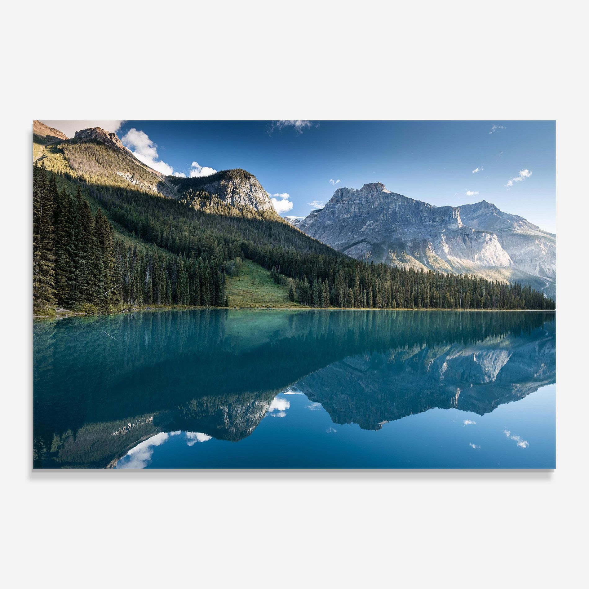 Beautiful Emerald Lake mockup 0
