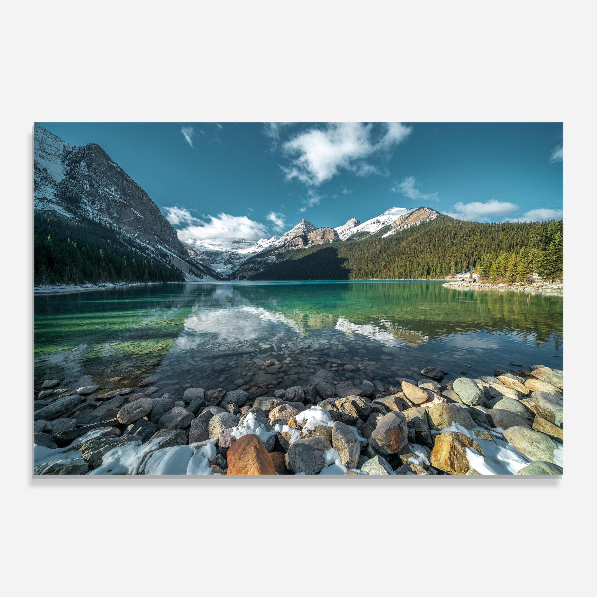 Glasbild Breathtaking View mockup 0