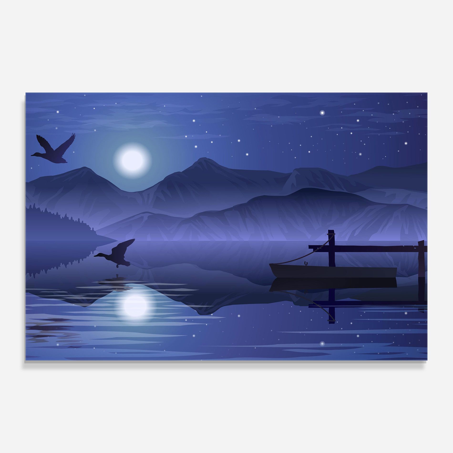 Lake Purple Night mockup 0