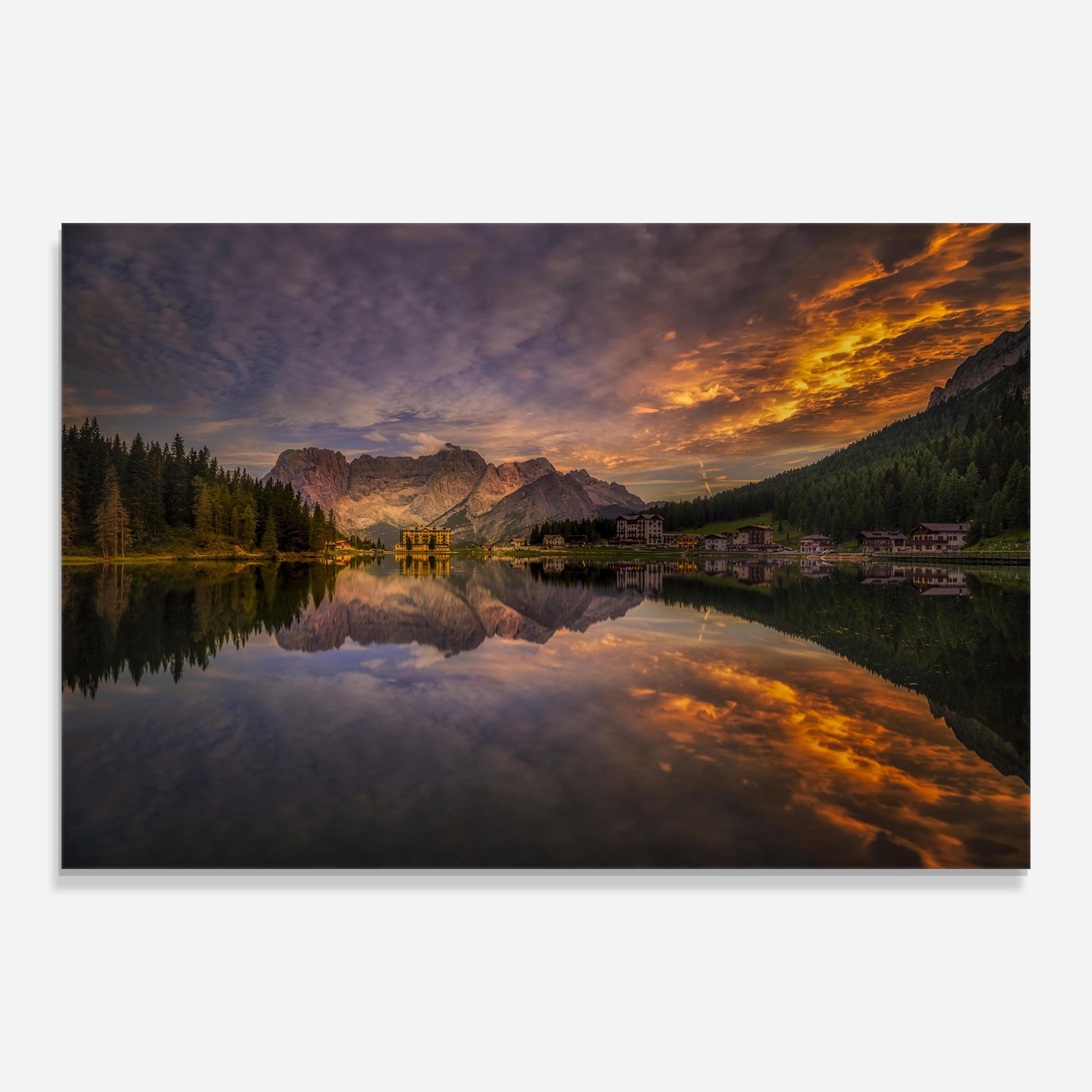 Misurina Sunset mockup 0
