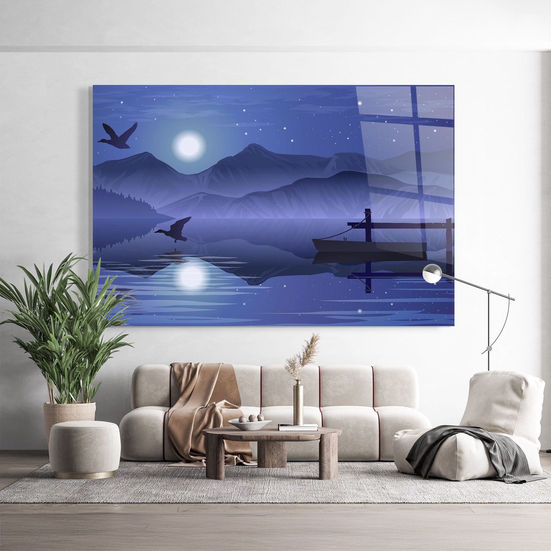 Lake Purple Night mockup 9