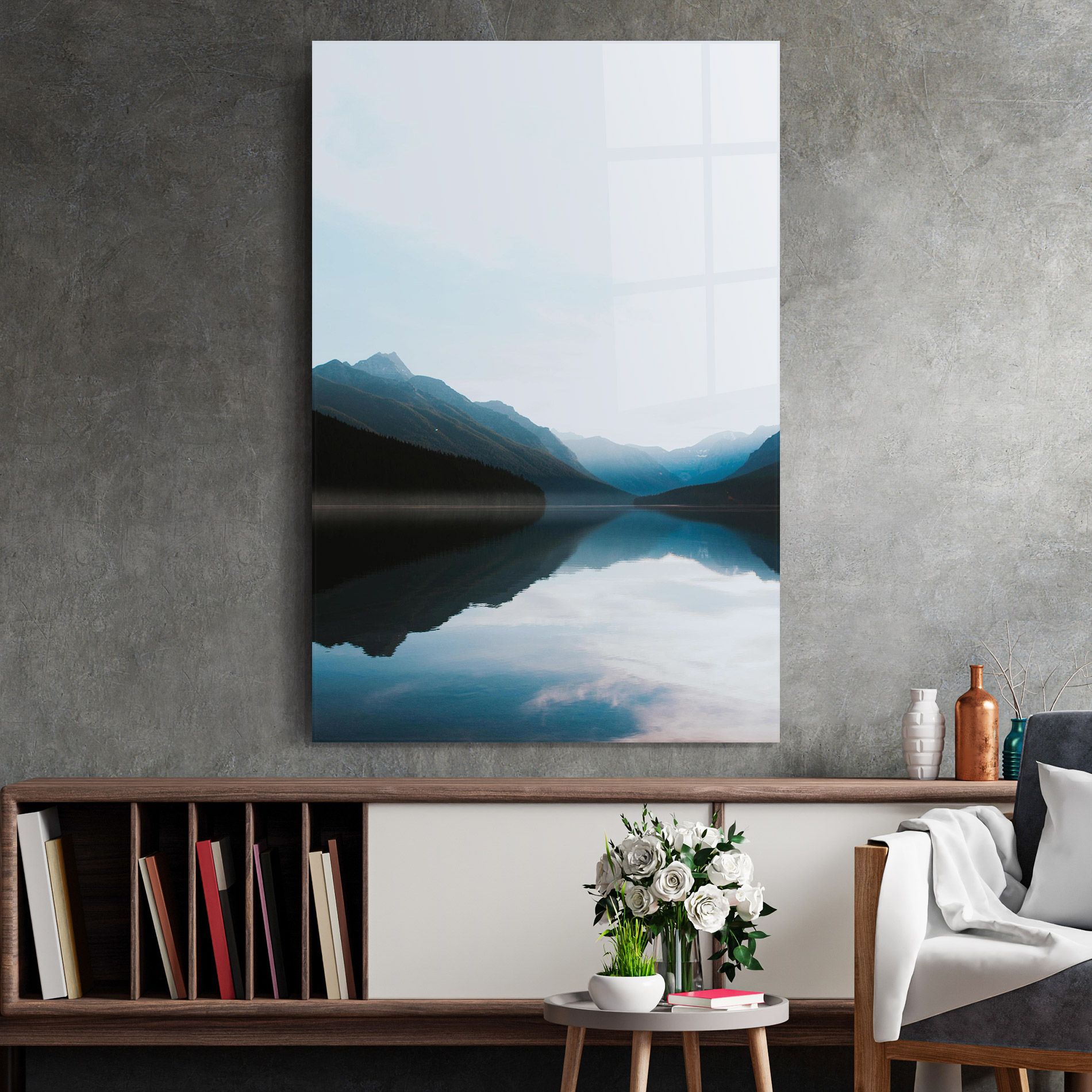 Foggy Blue Light mockup 2