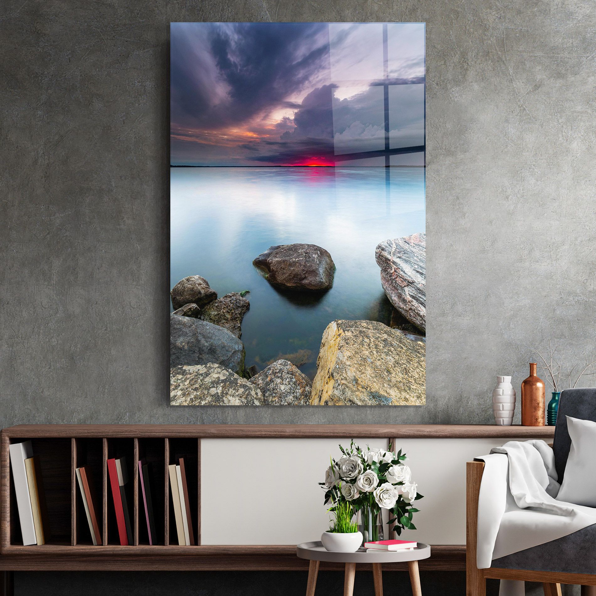 Lake Sunset mockup 2