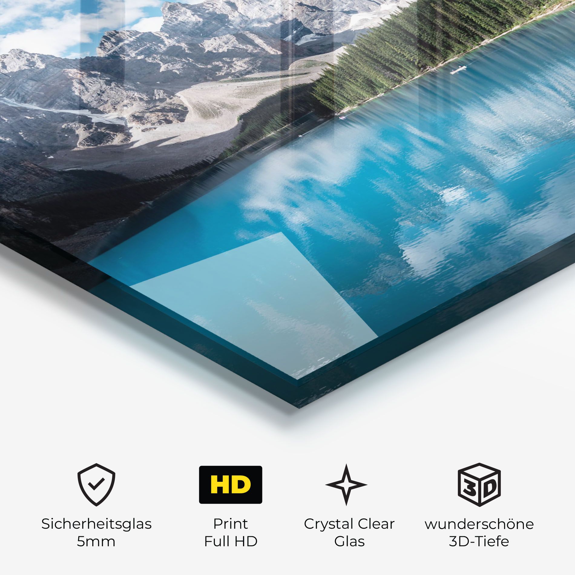 Beautiful Lake Canada mockup 3