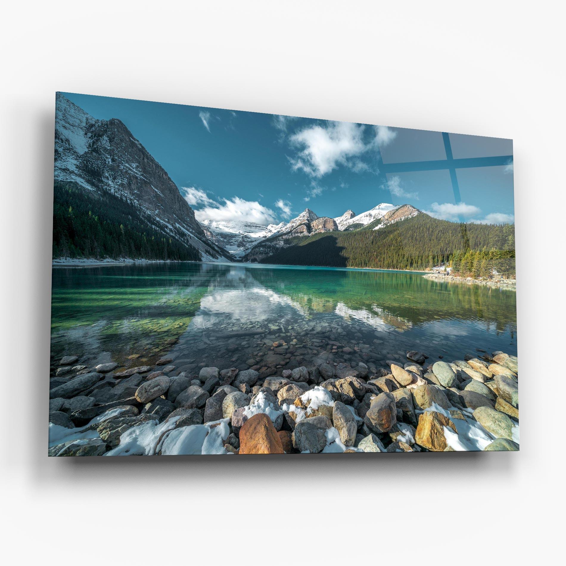 Glasbild Breathtaking View mockup 6