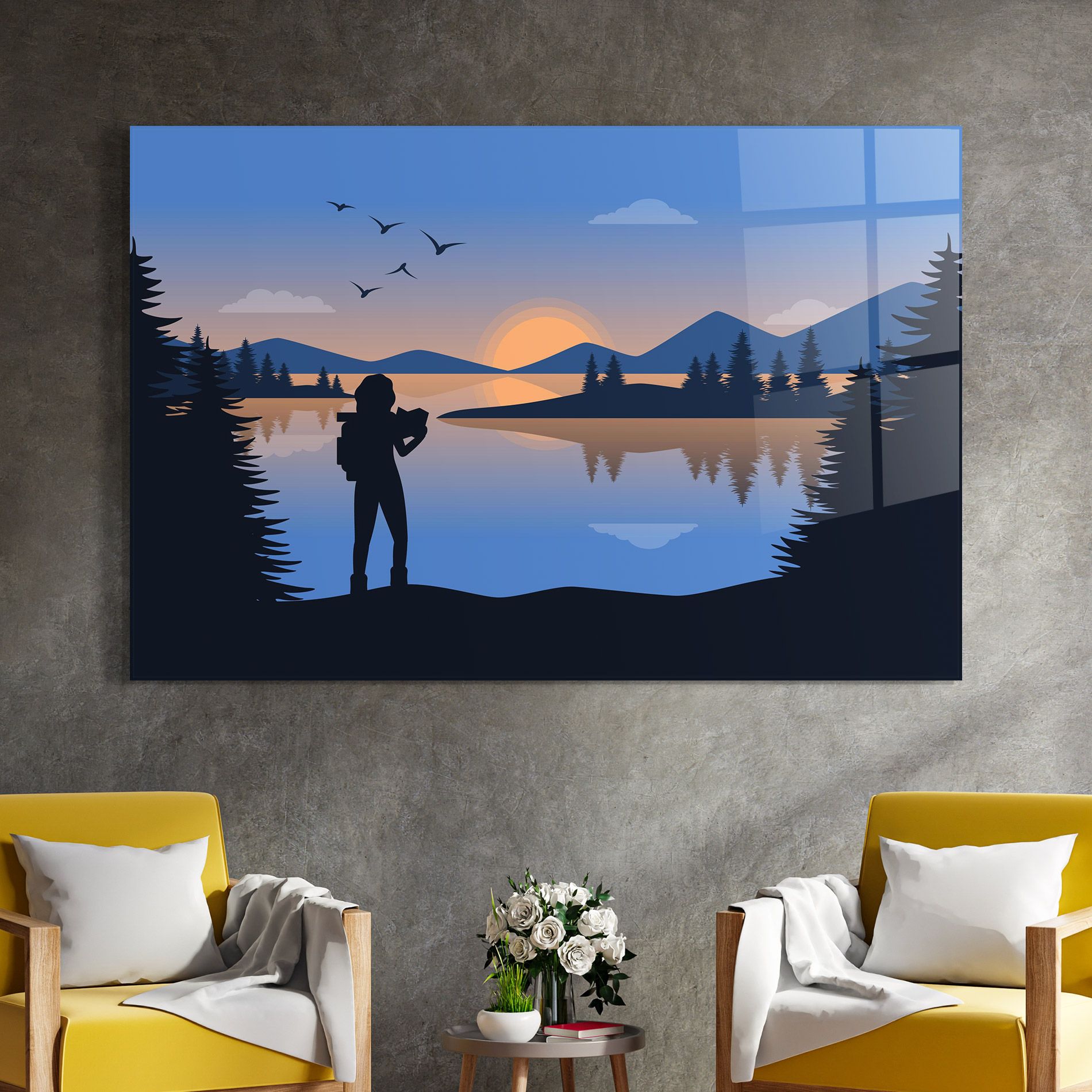 Lake Woman View mockup 4