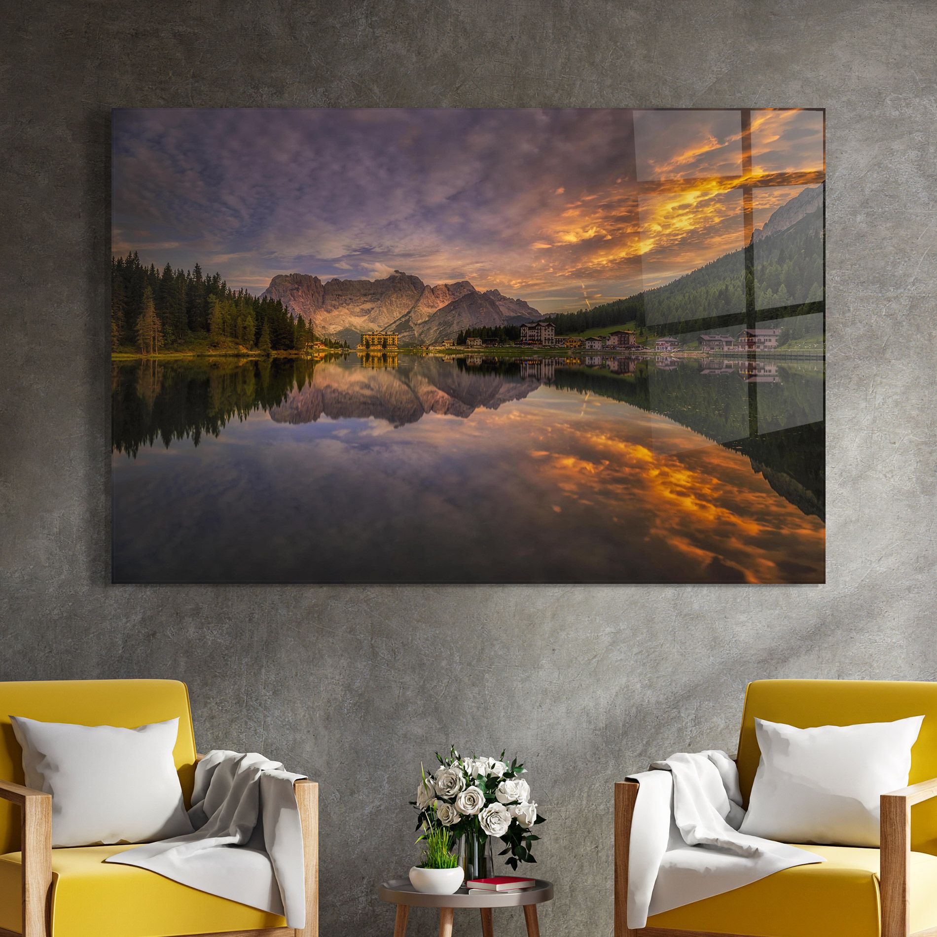 Misurina Sunset mockup 4