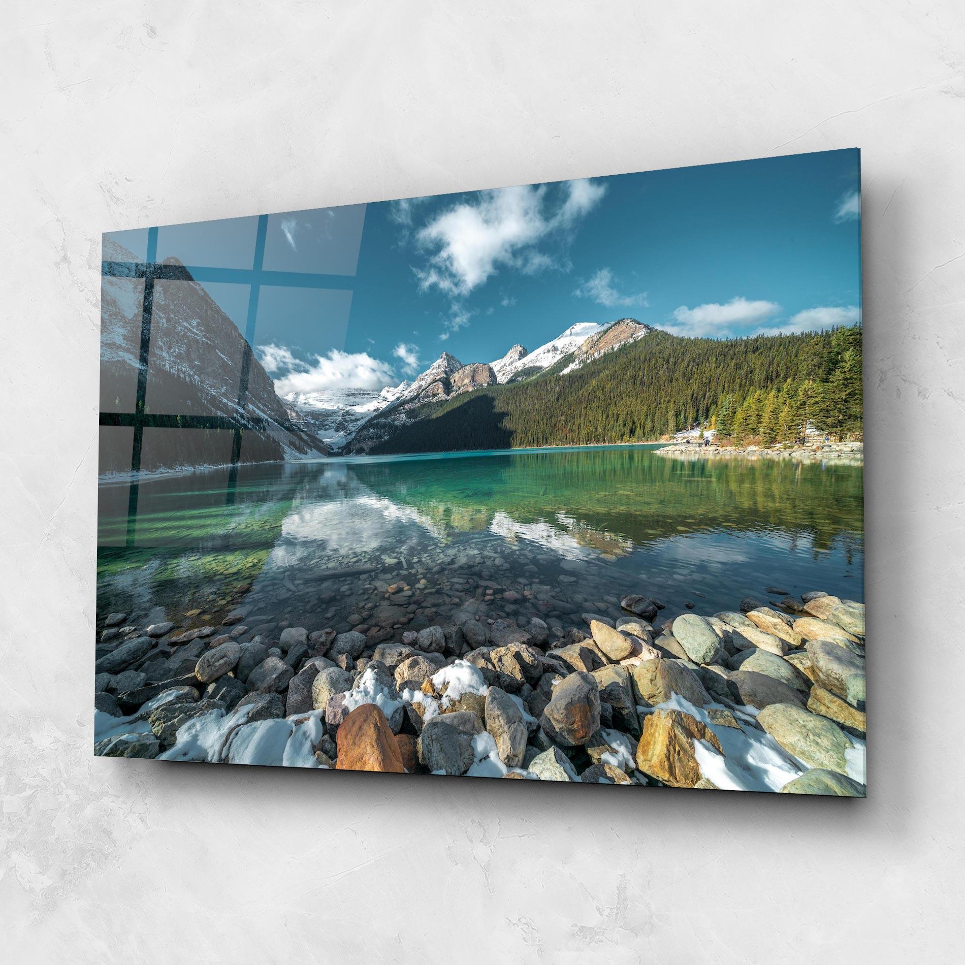 Glasbild Breathtaking View mockup 1