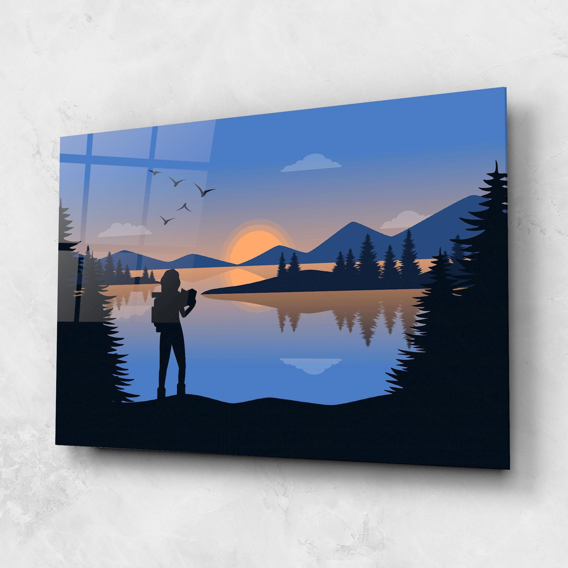 Lake Woman View mockup 1