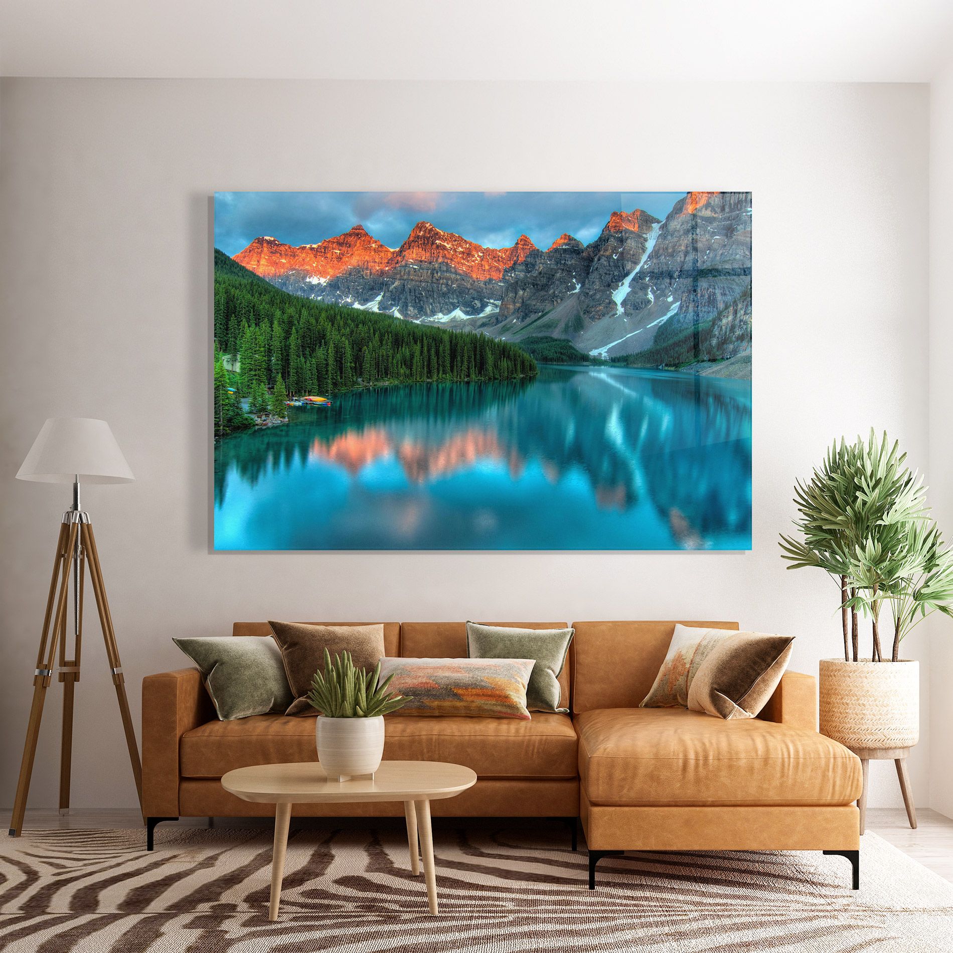 Beautiful Blue Lake mockup 7