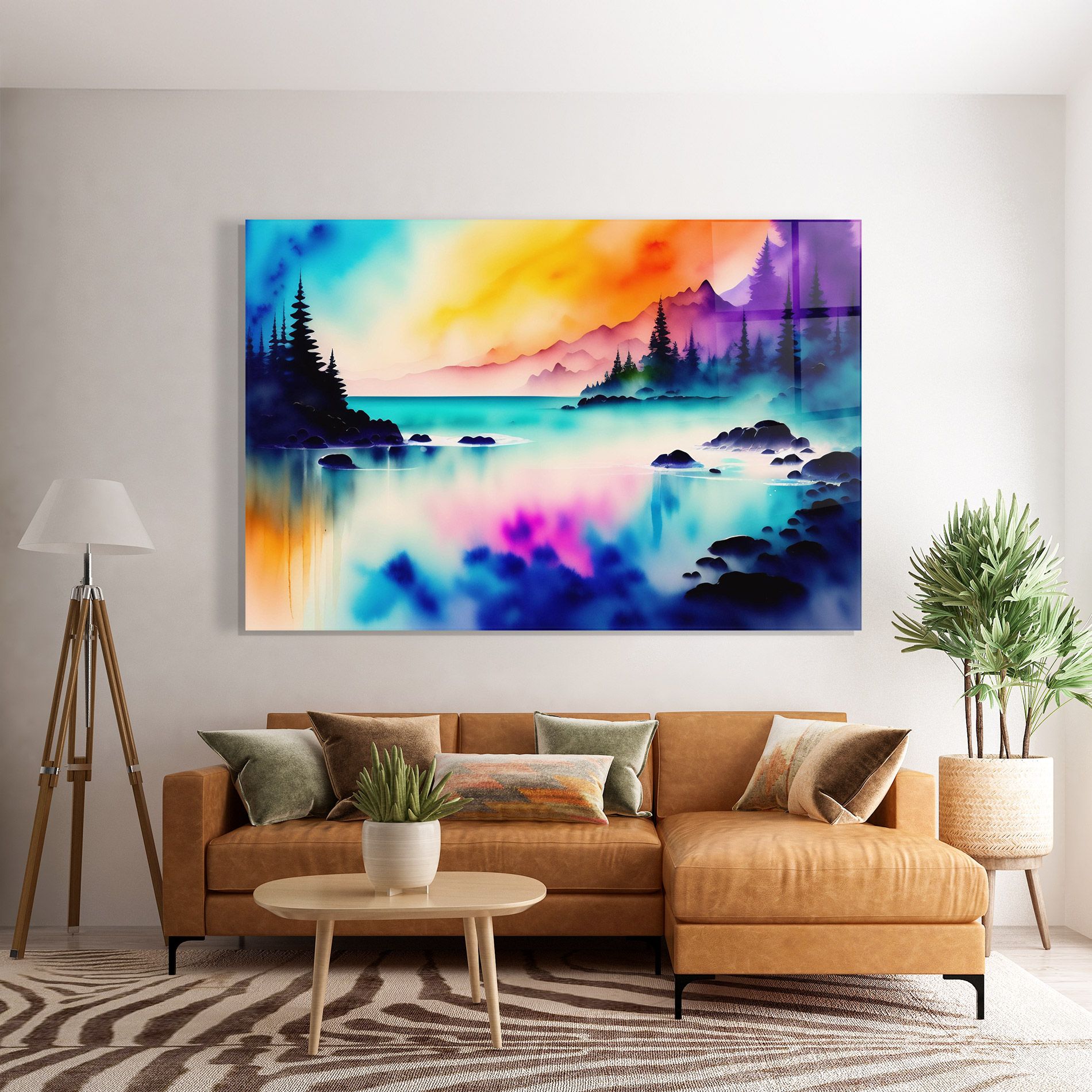 Lake Painting mockup 7