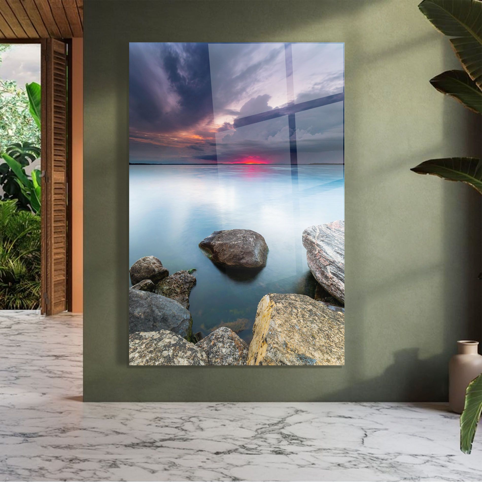 Lake Sunset mockup 7