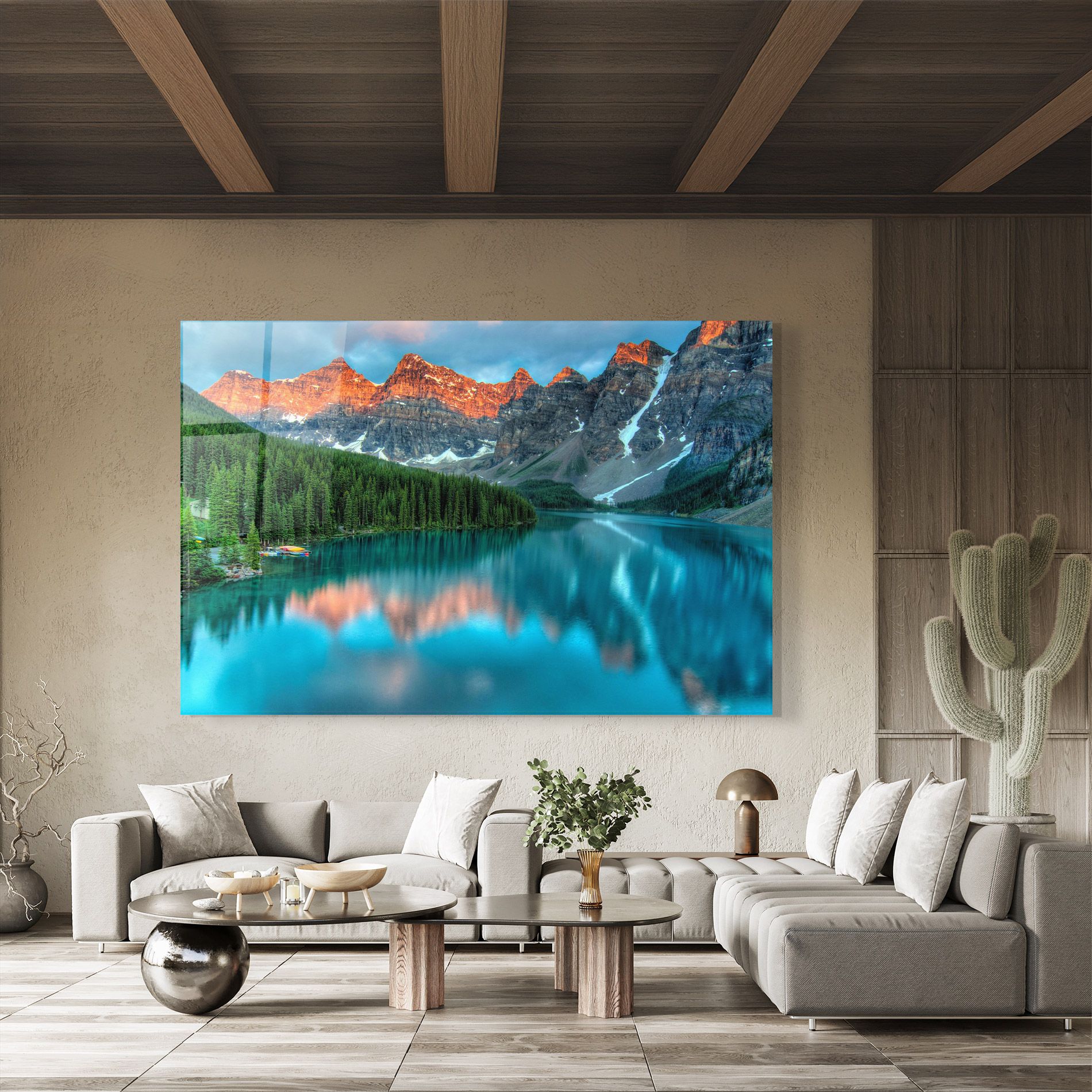 Beautiful Blue Lake mockup 8