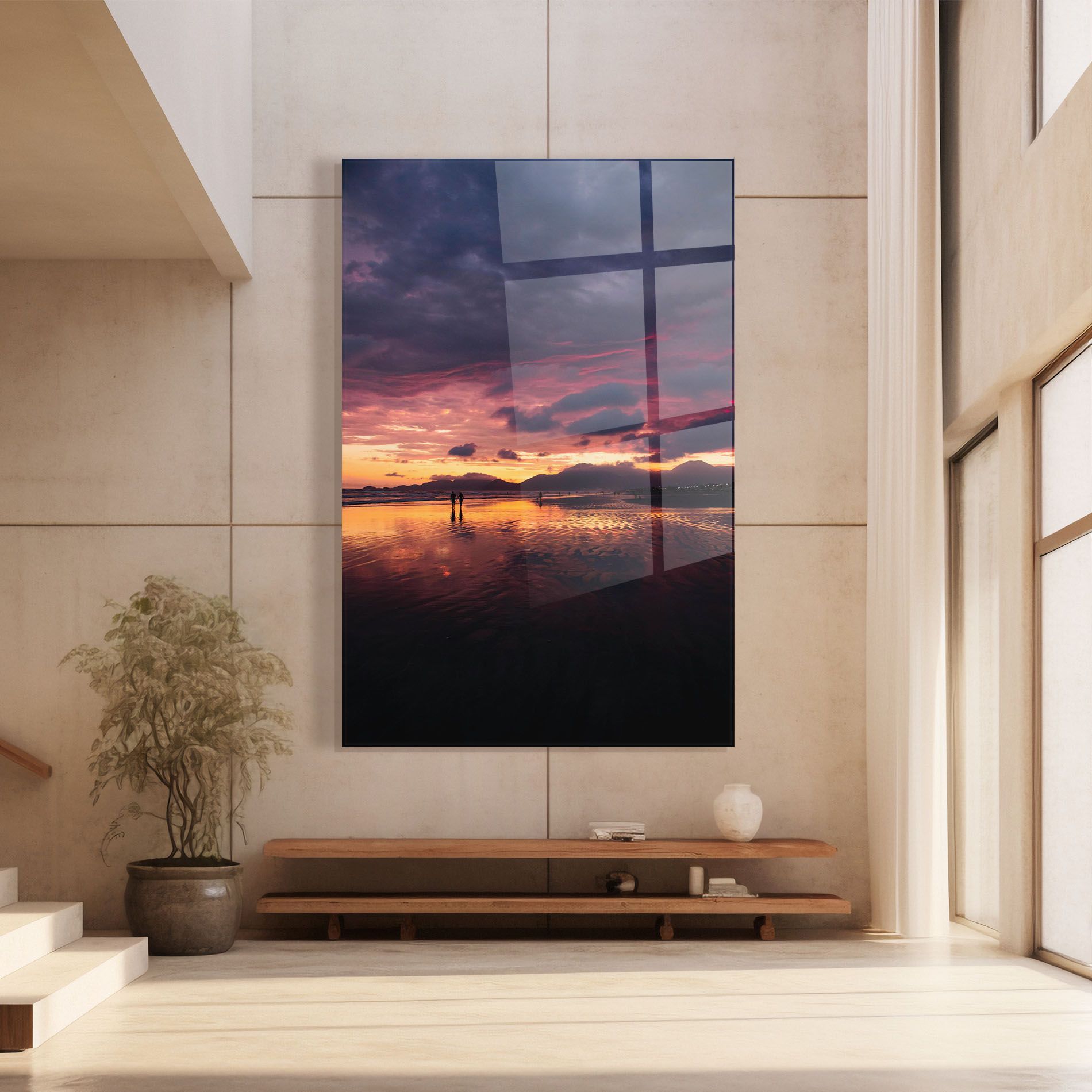 Beach At Sunset mockup 8