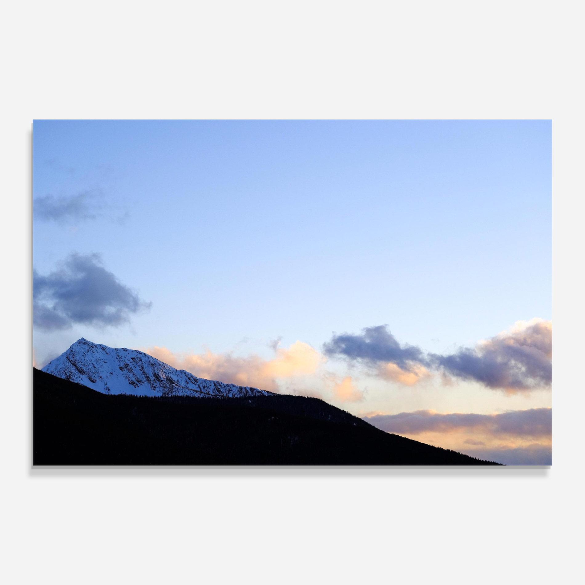 Glasbild Cloud Sky Mountain mockup 0