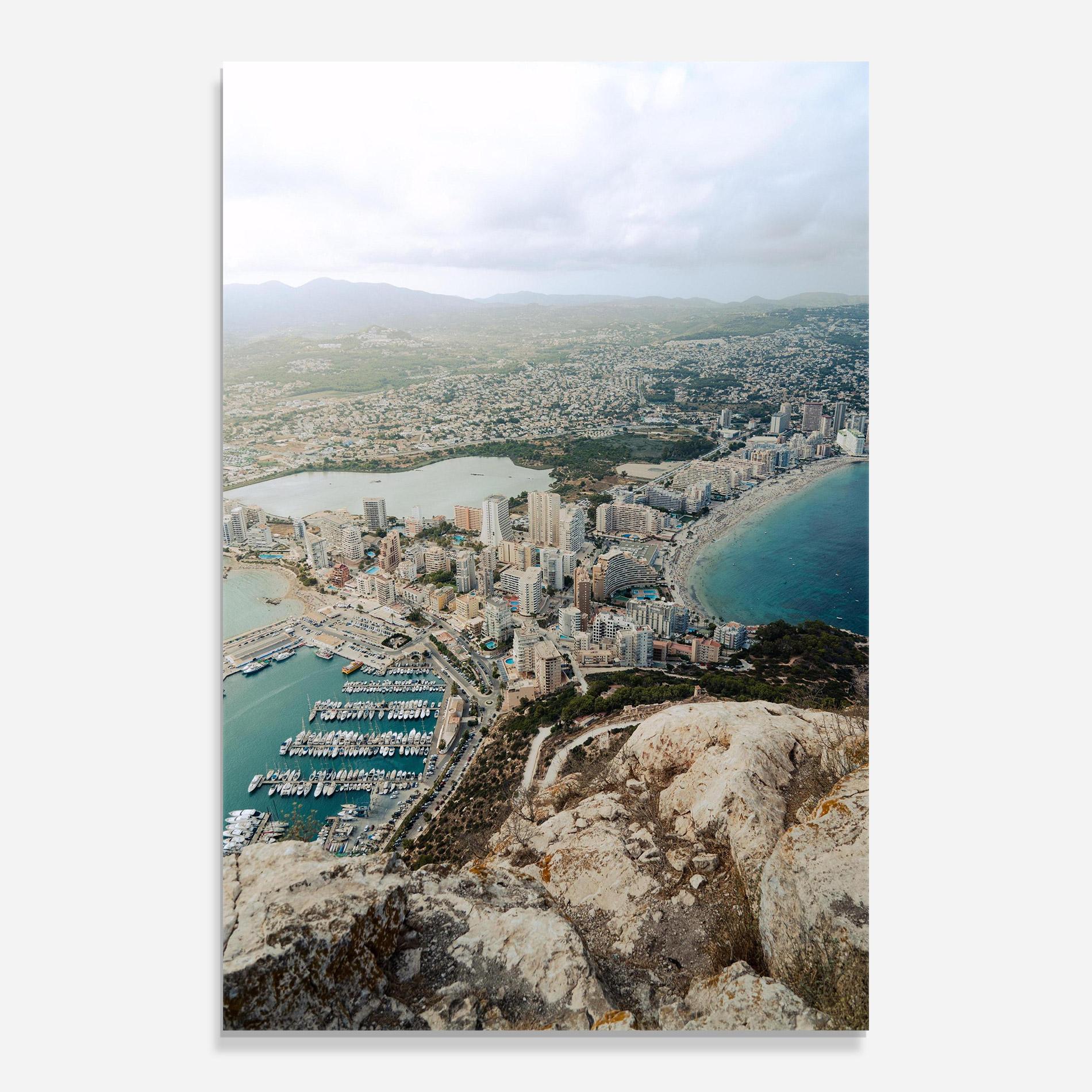 Glasbild Coast City mockup 0