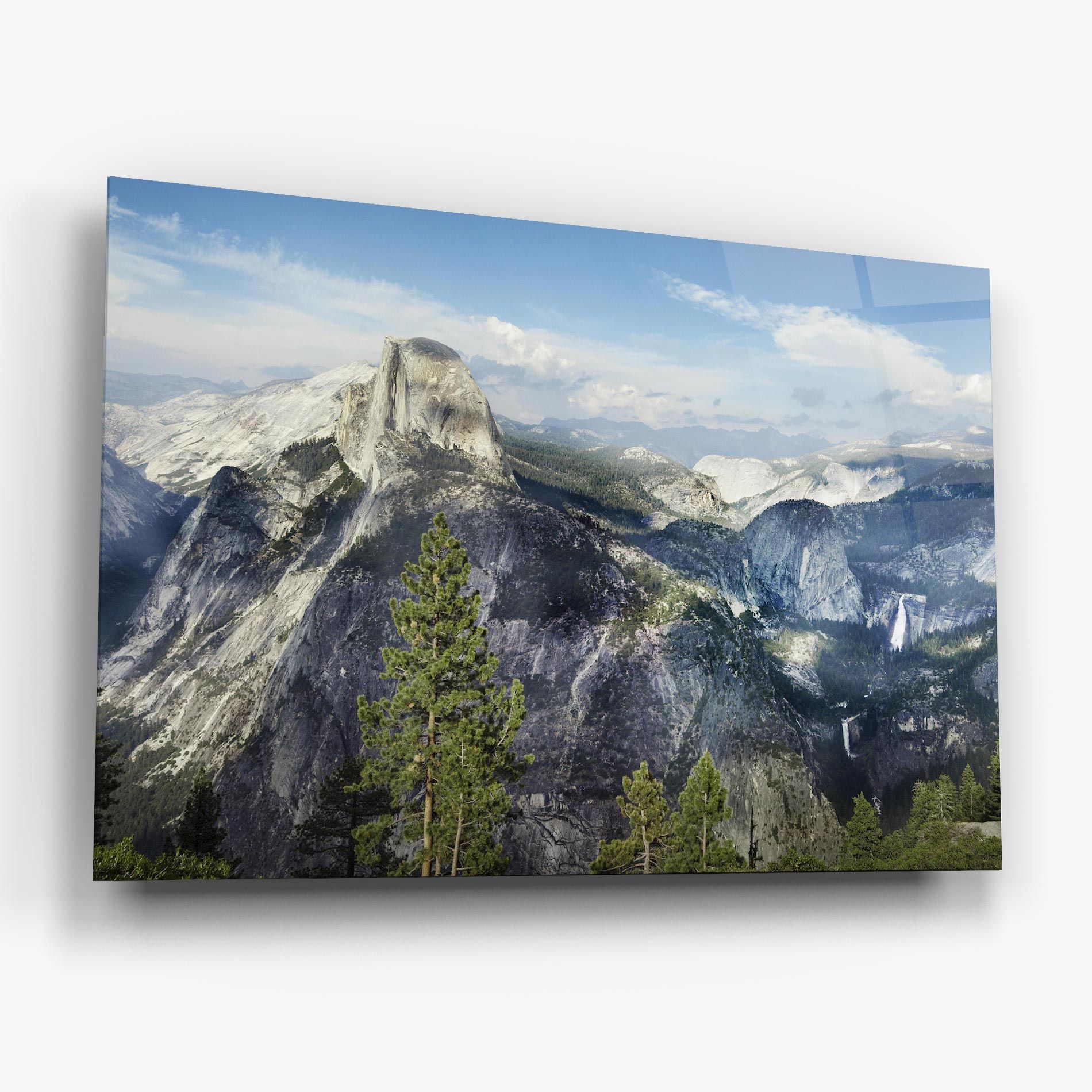 Foggy Day Mountain mockup 6