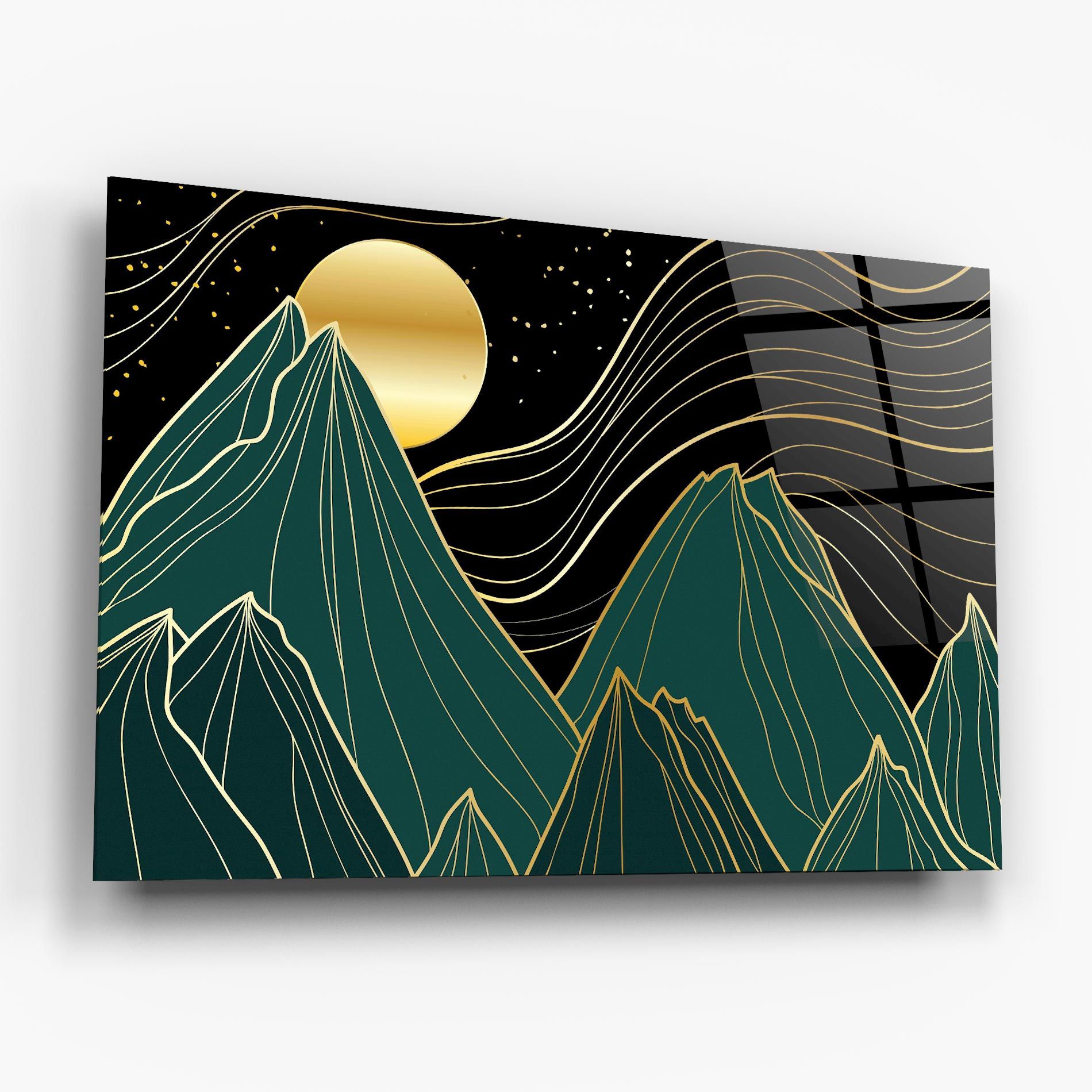 Mountain Gold Moon mockup 6