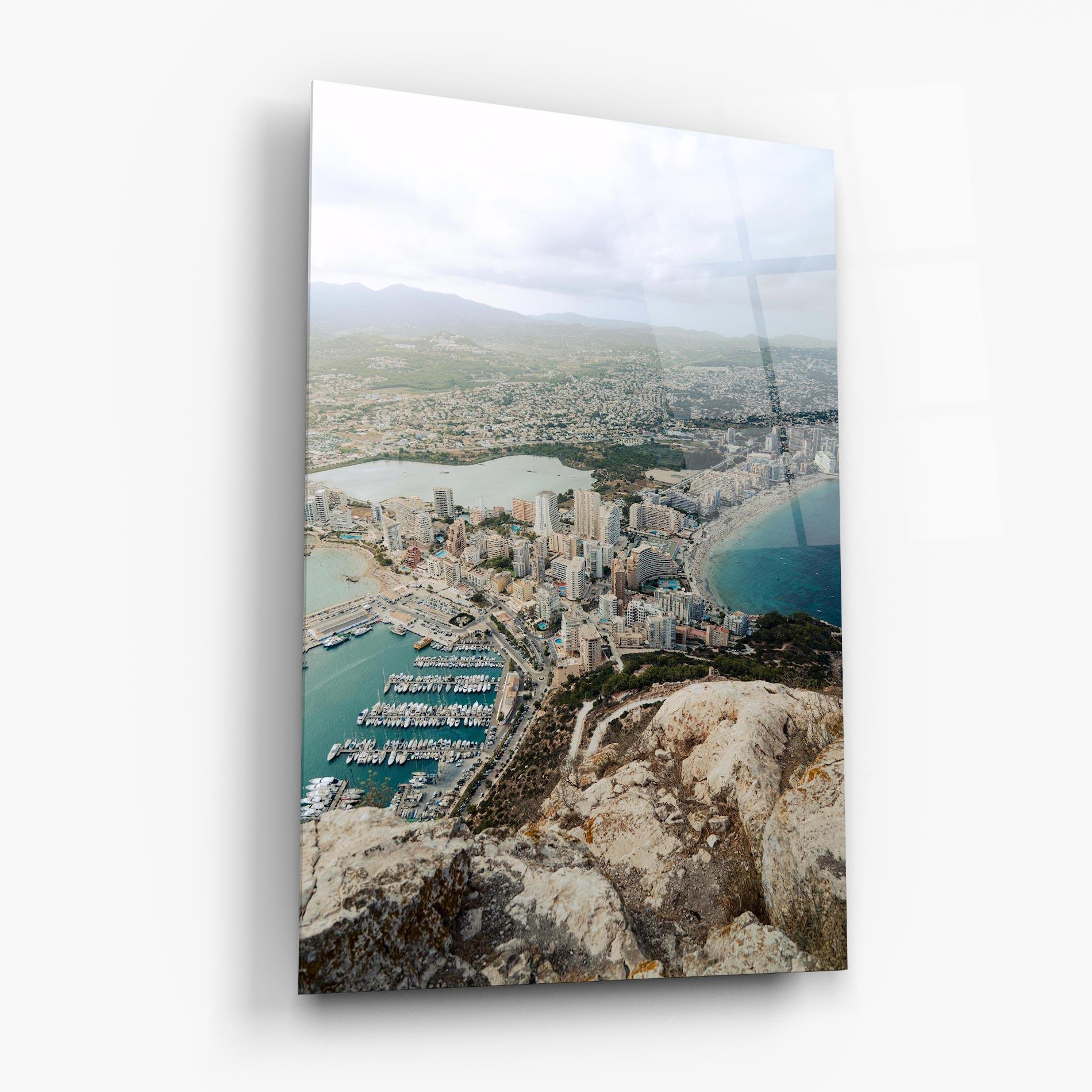 Glasbild Coast City mockup 6