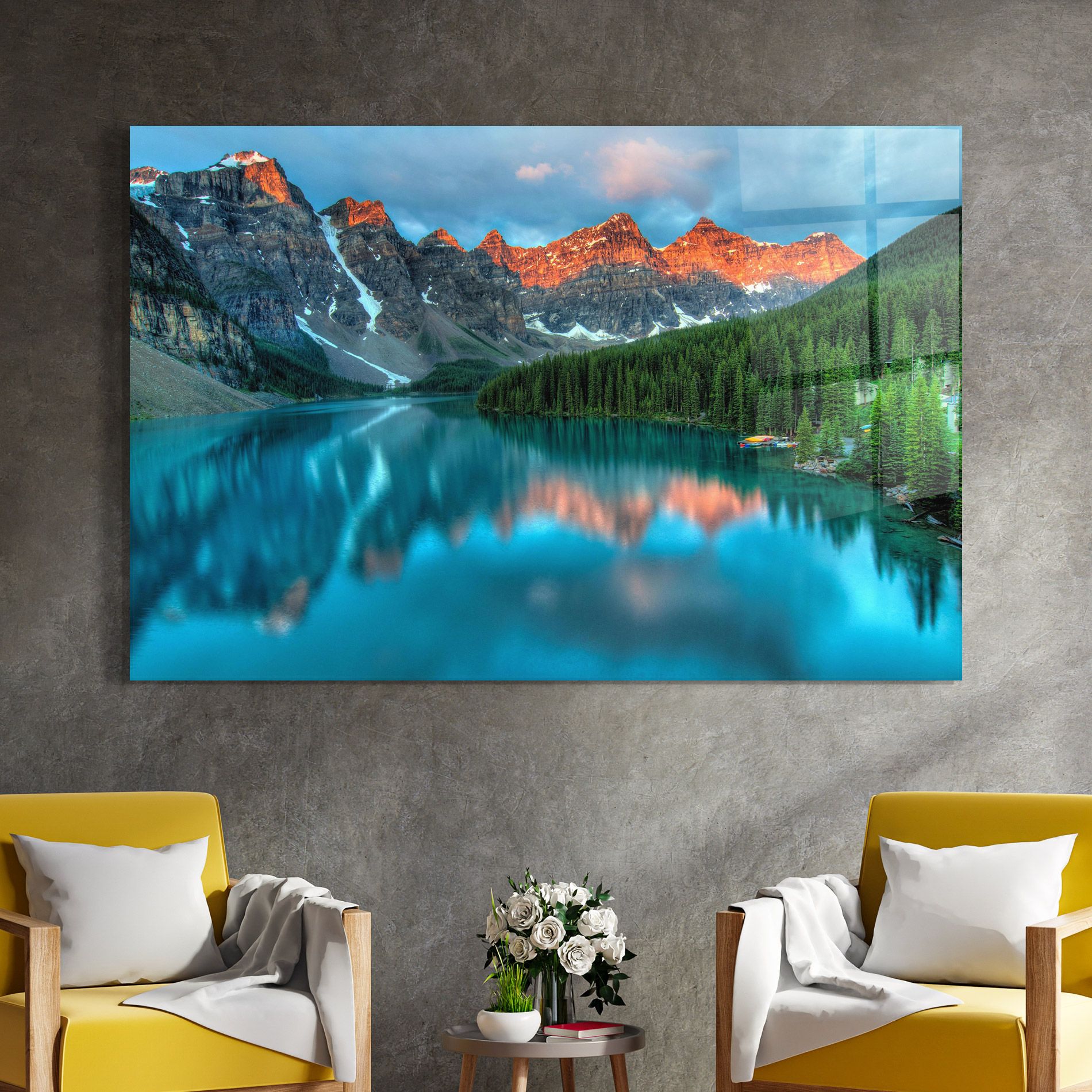 Lake Reflection mockup 4