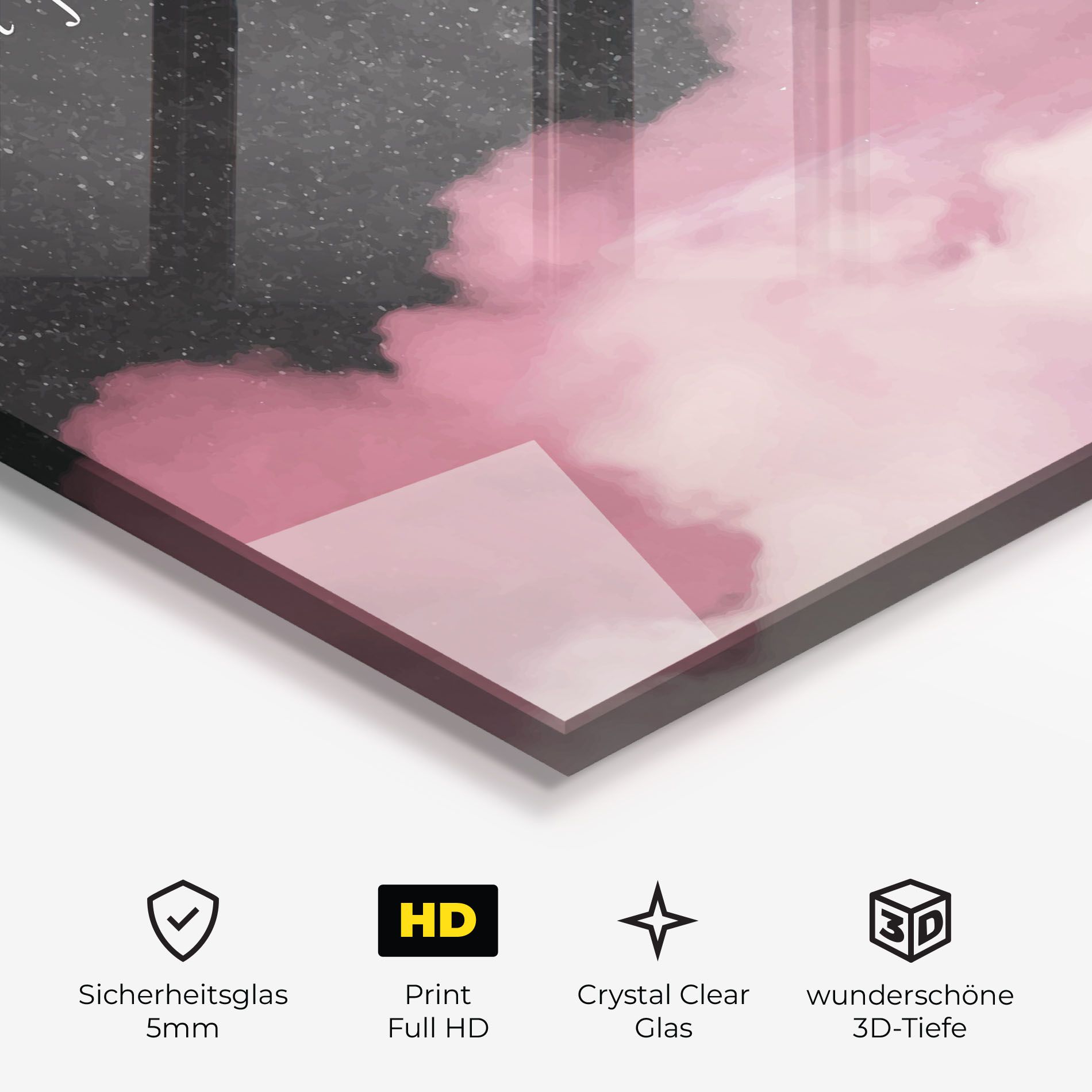 Clouds Text Pink mockup 3