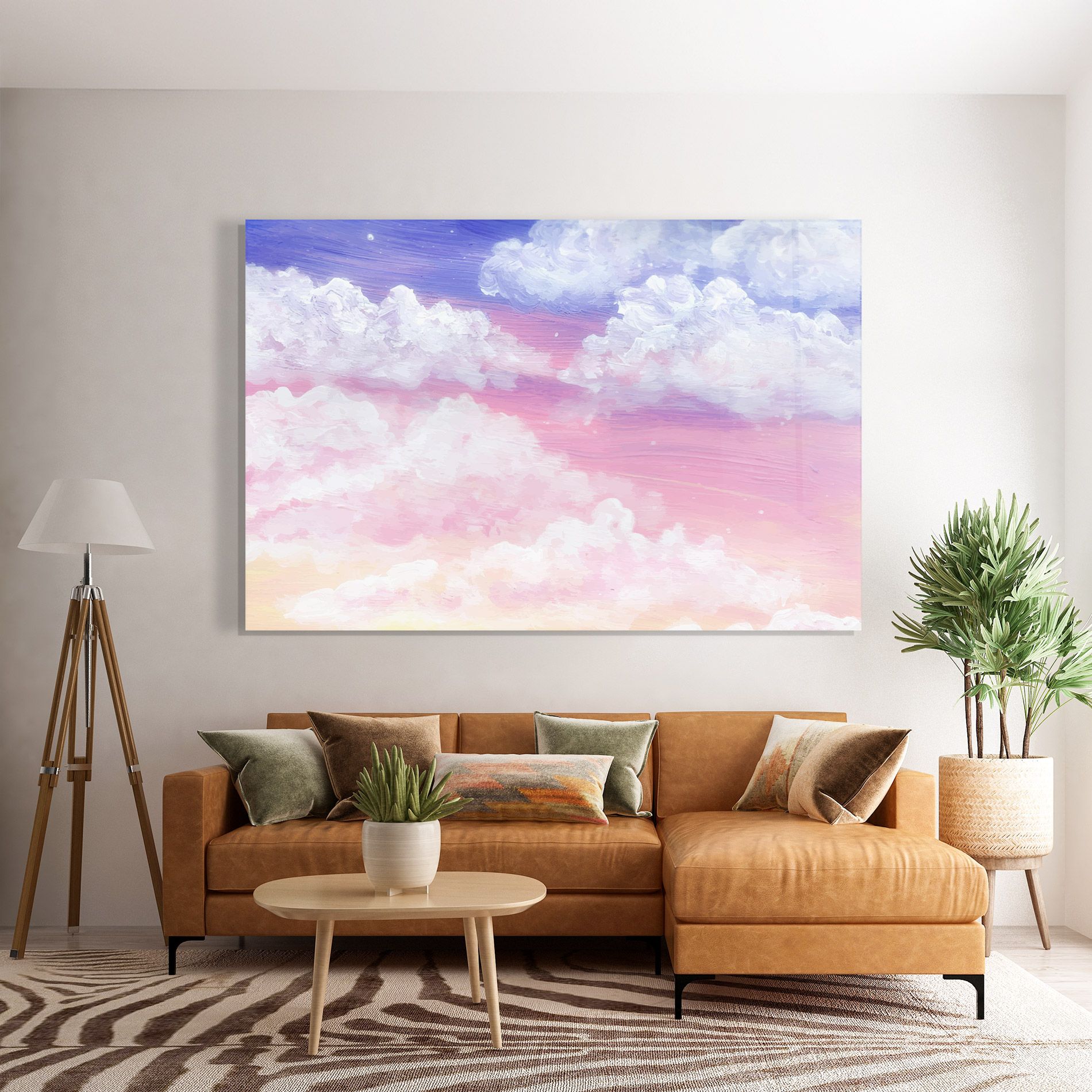 Cloud Paint Texture mockup 7