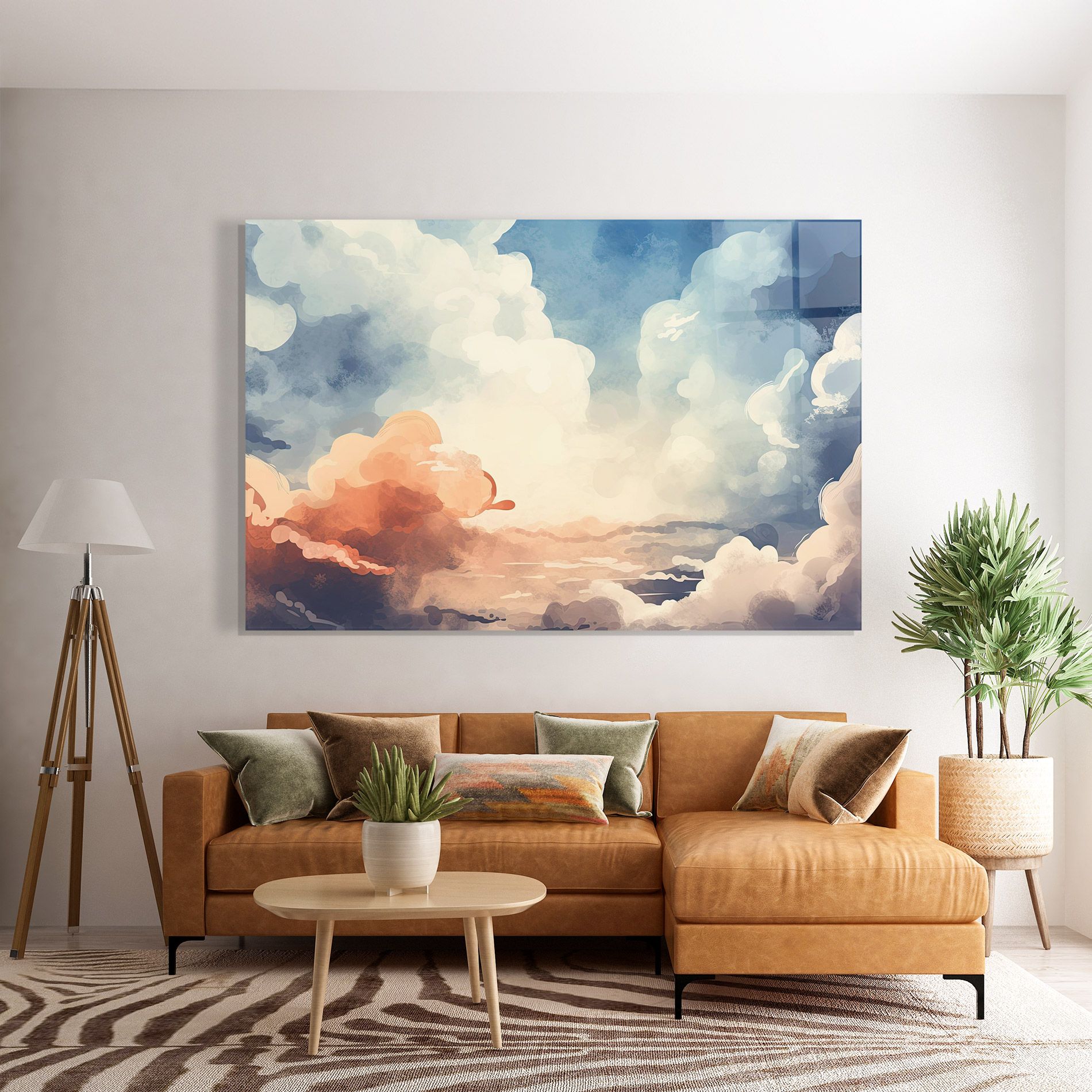 Clouds Painting mockup 7