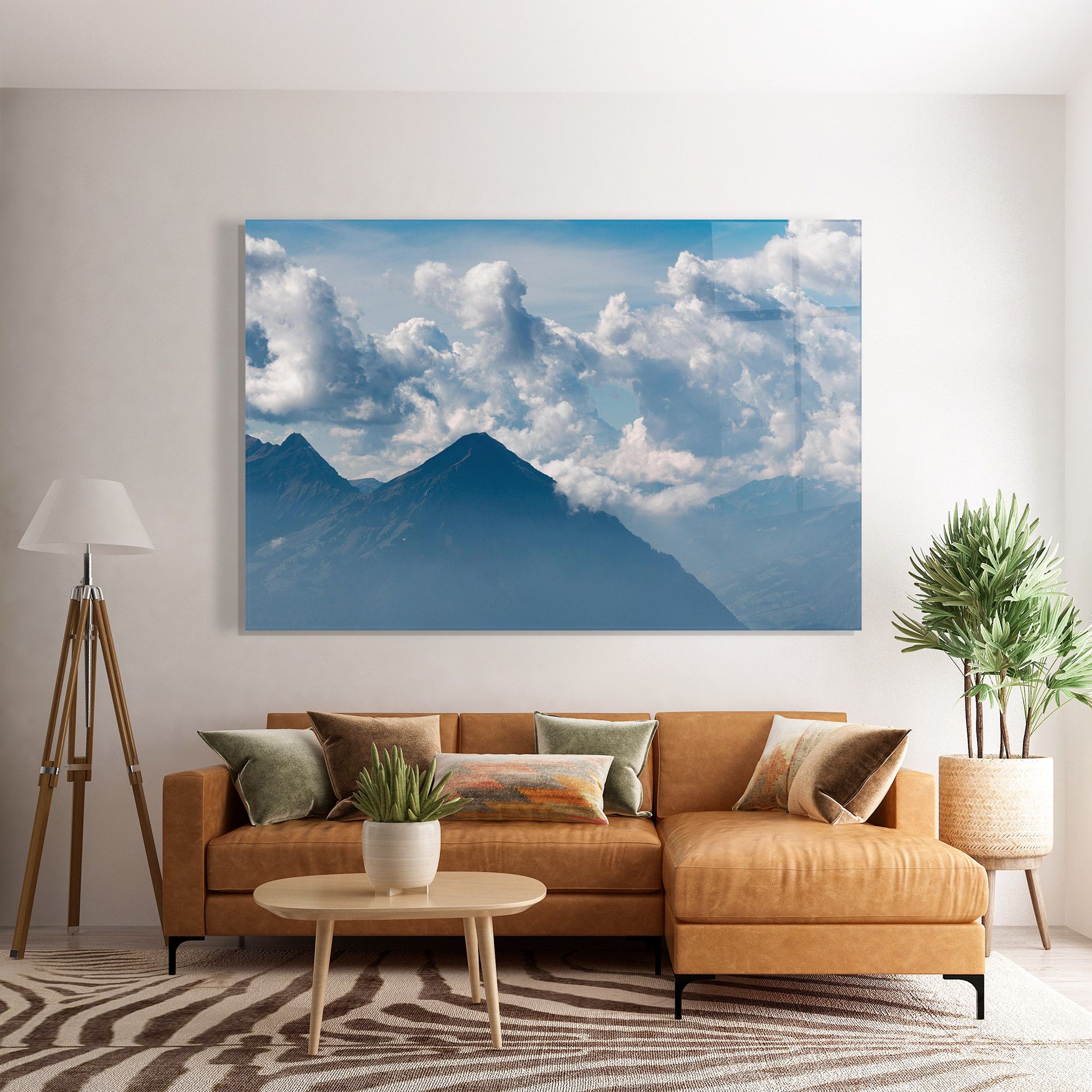 Cloudy View Mountain mockup 7