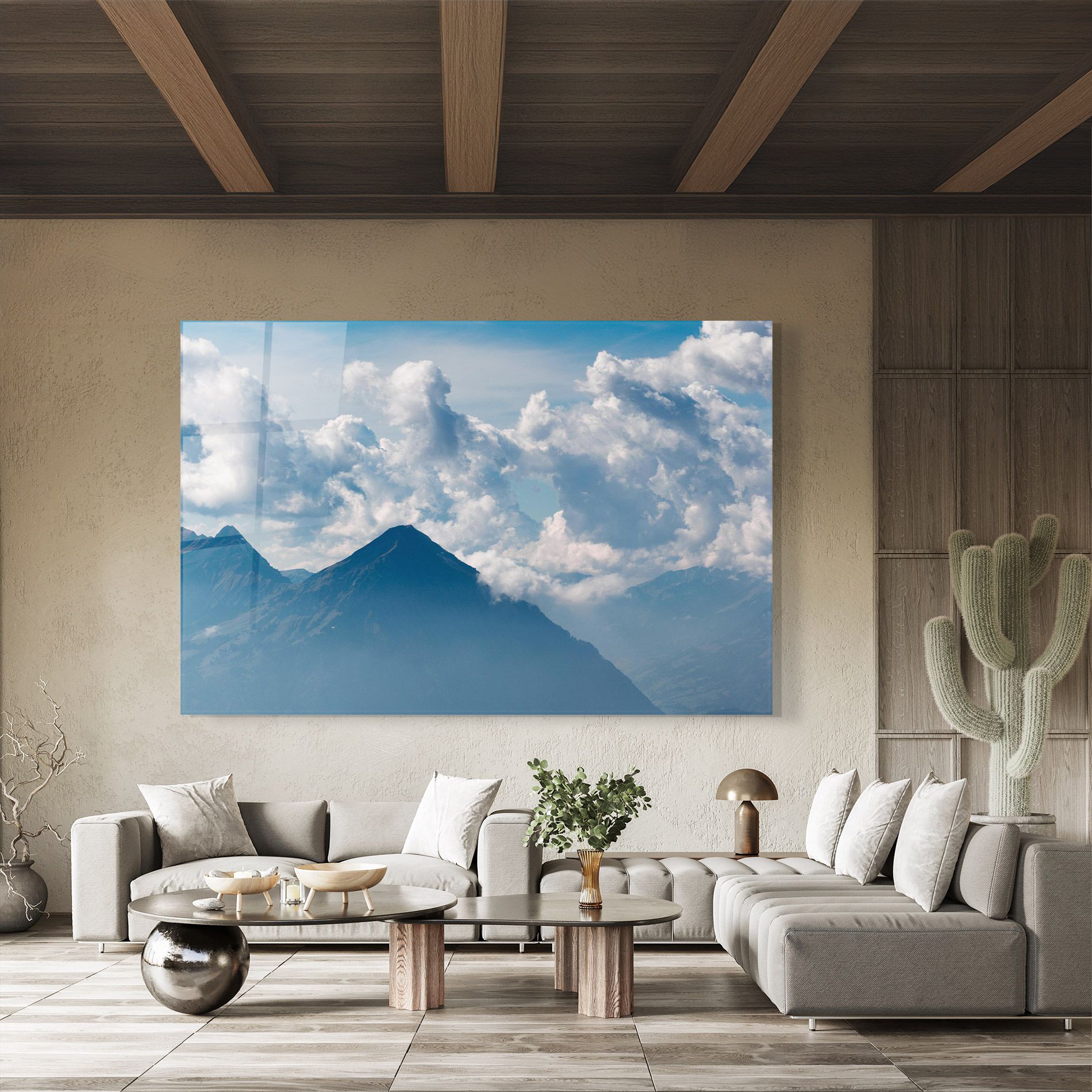Cloudy View Mountain mockup 8