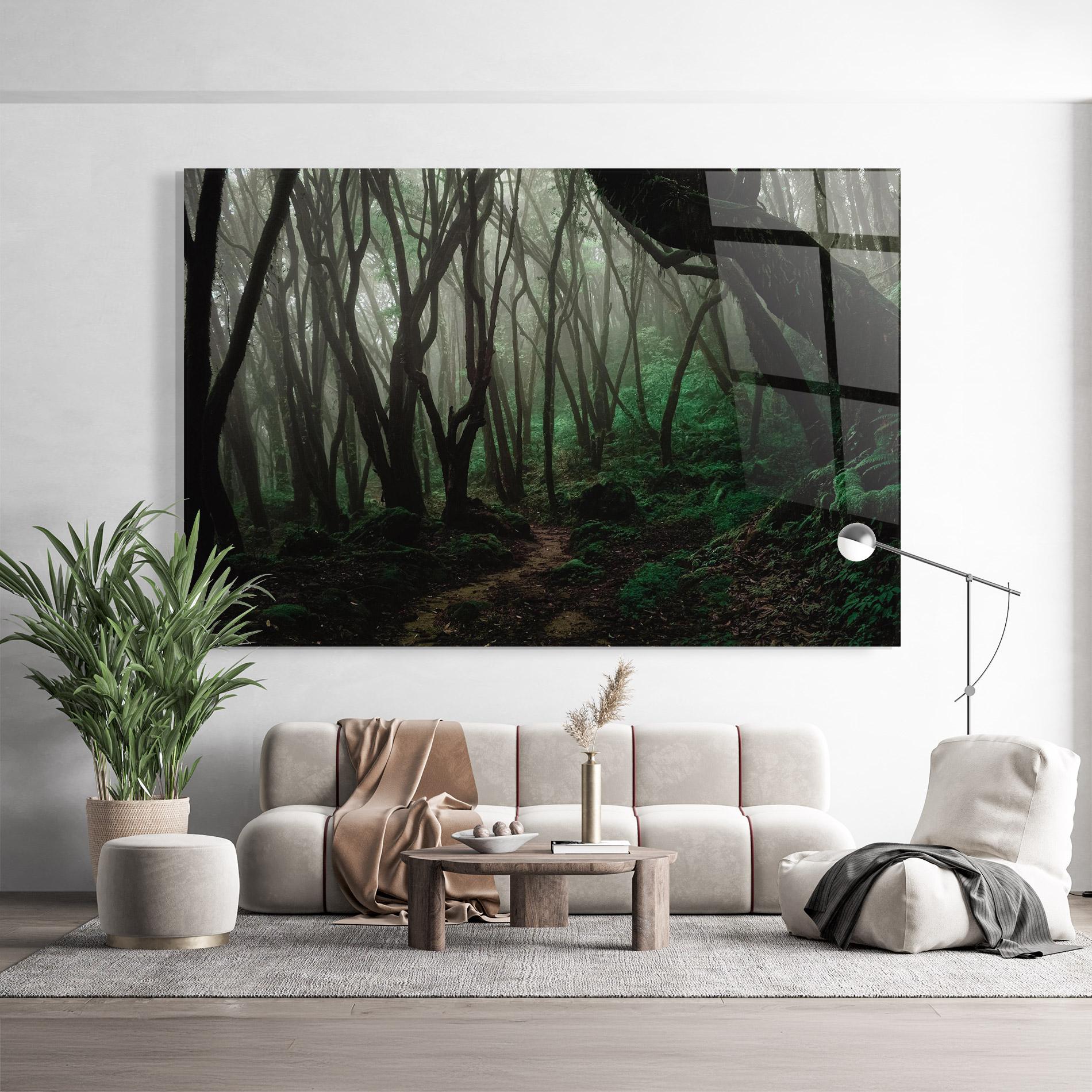 Glasbild Forest Story mockup 9