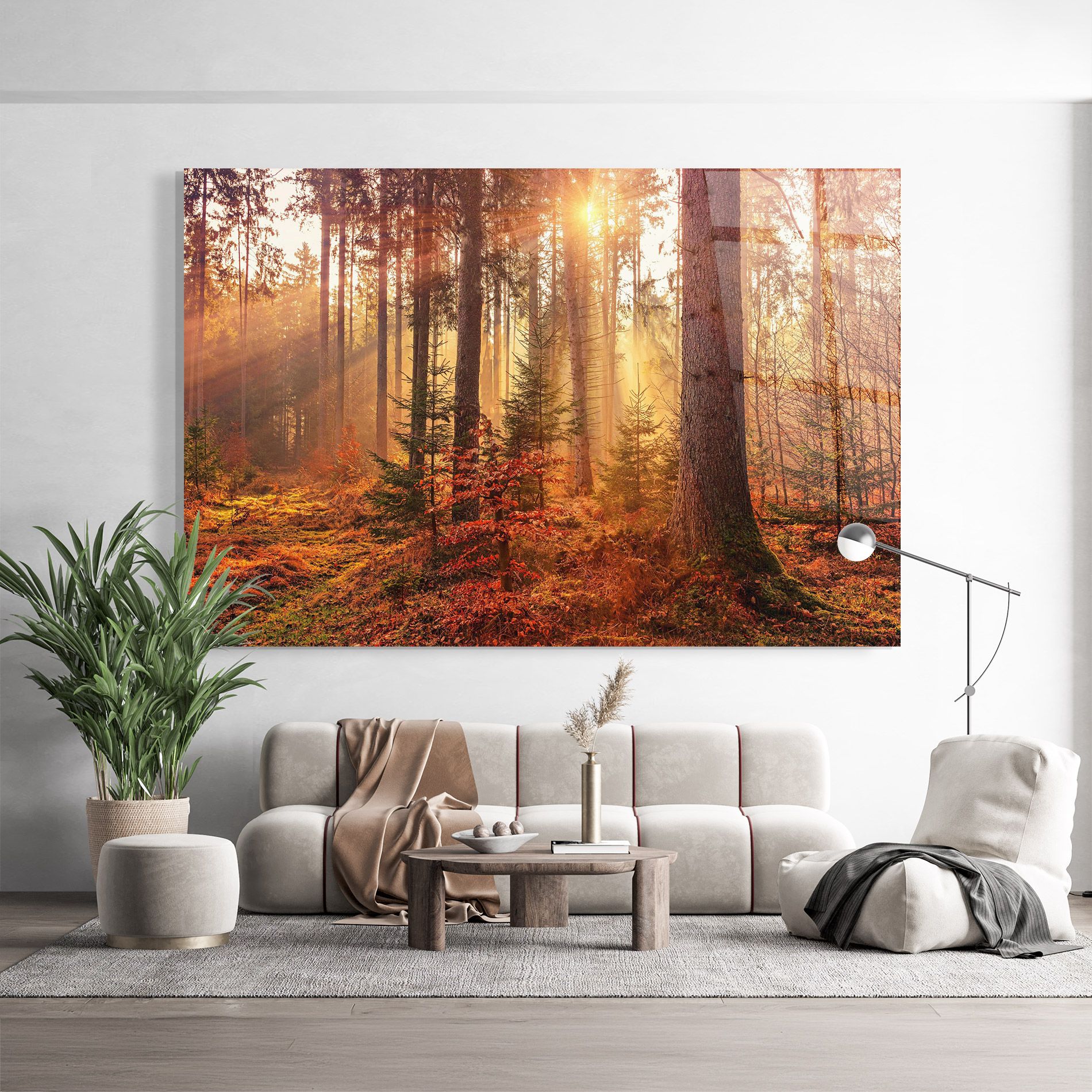 Orange Light Forest mockup 9