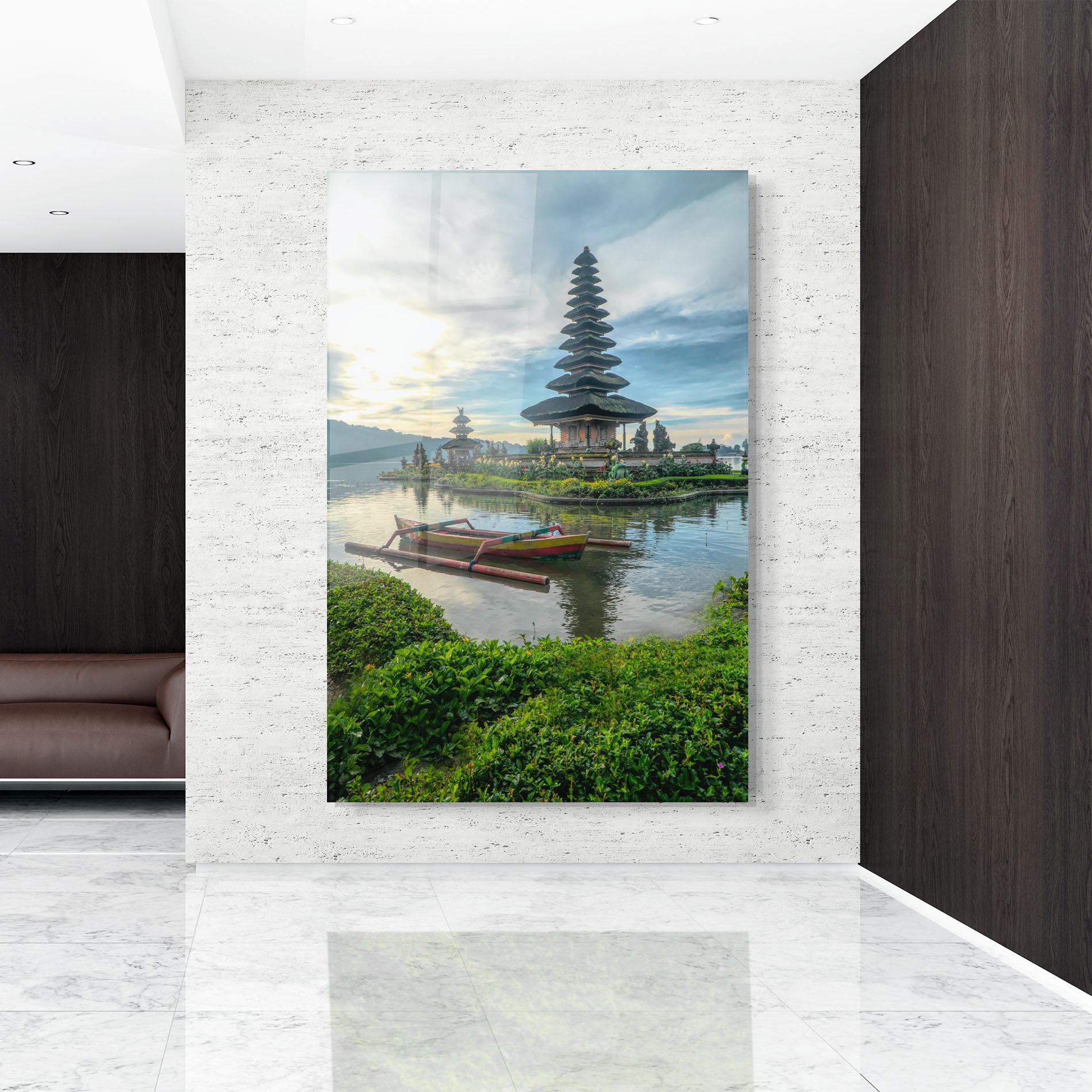 Glasbild Chinese Landscape mockup 9