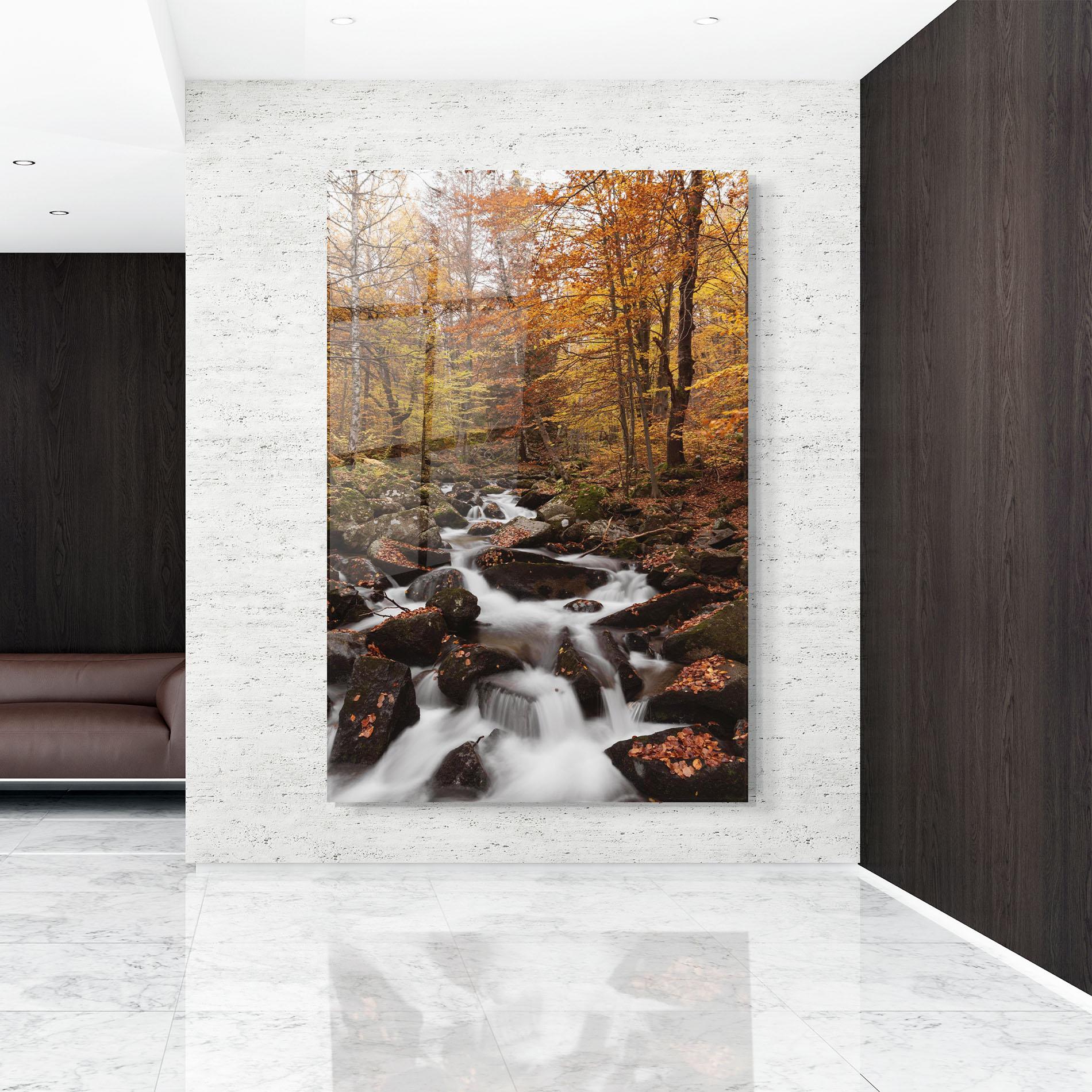 Glasbild River Forest View mockup 9