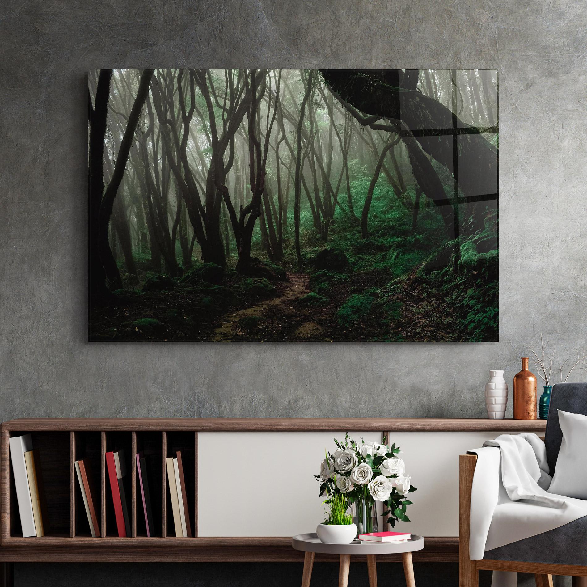 Glasbild Forest Story mockup 2