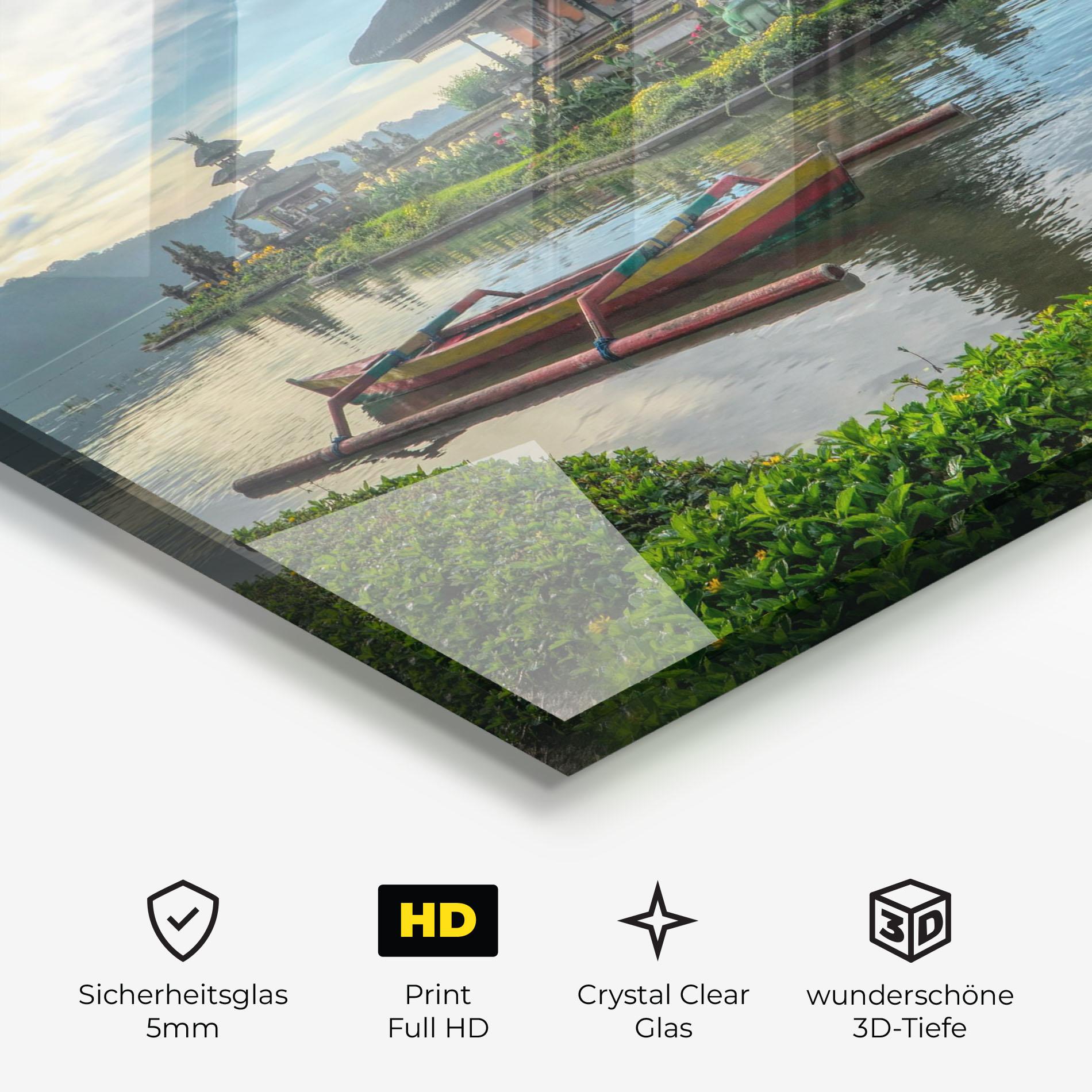 Glasbild Chinese Landscape mockup 3