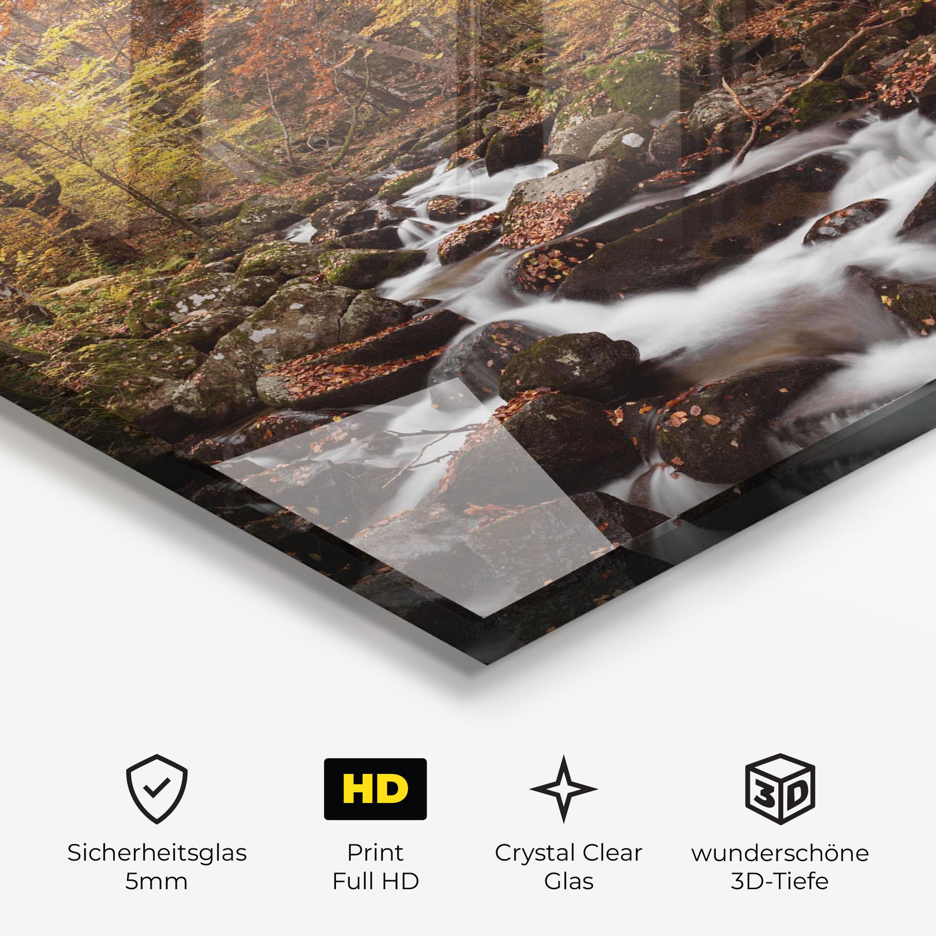 Glasbild River Forest View mockup 3